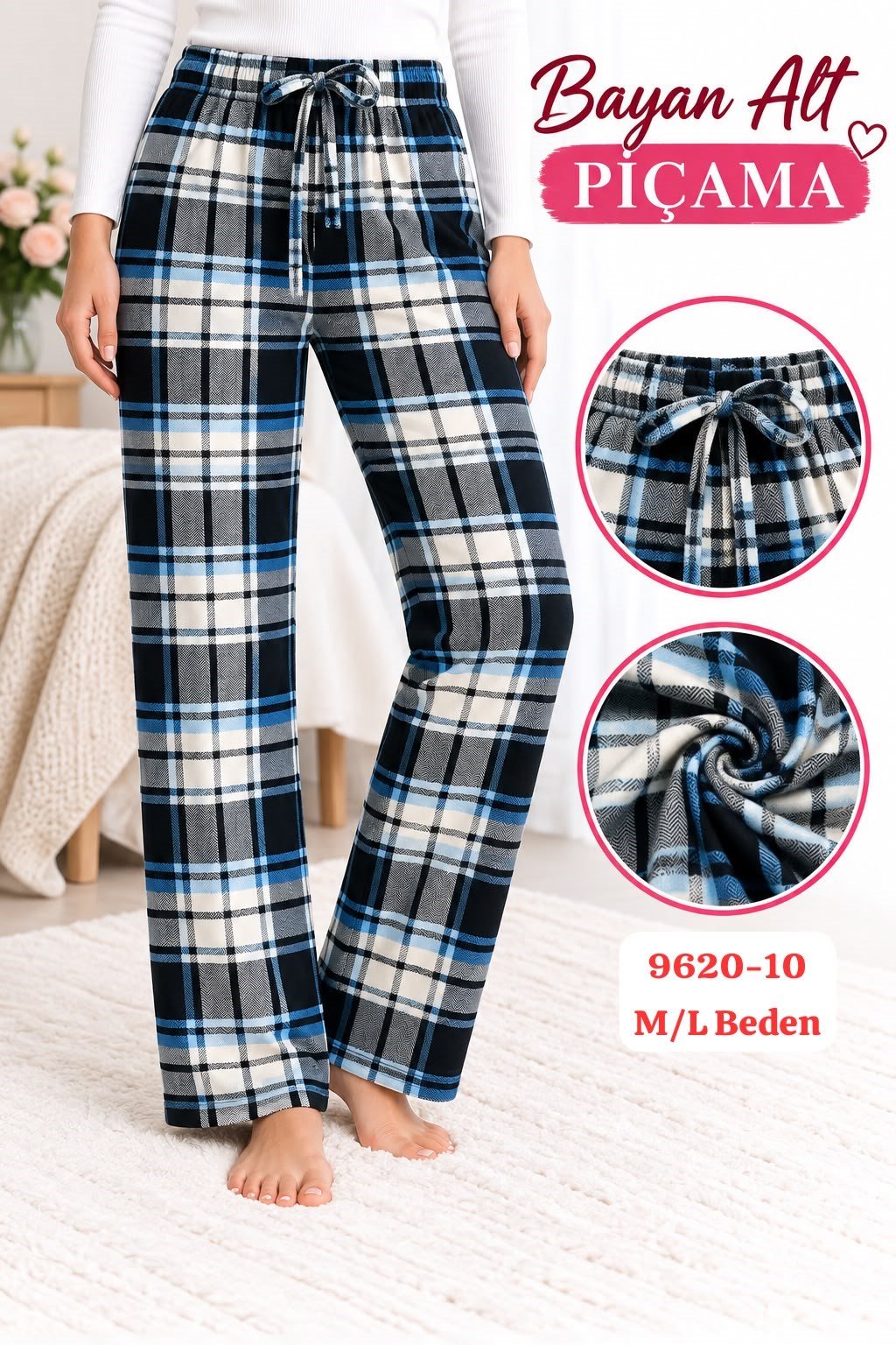 Milan Alt Pijama Lüks