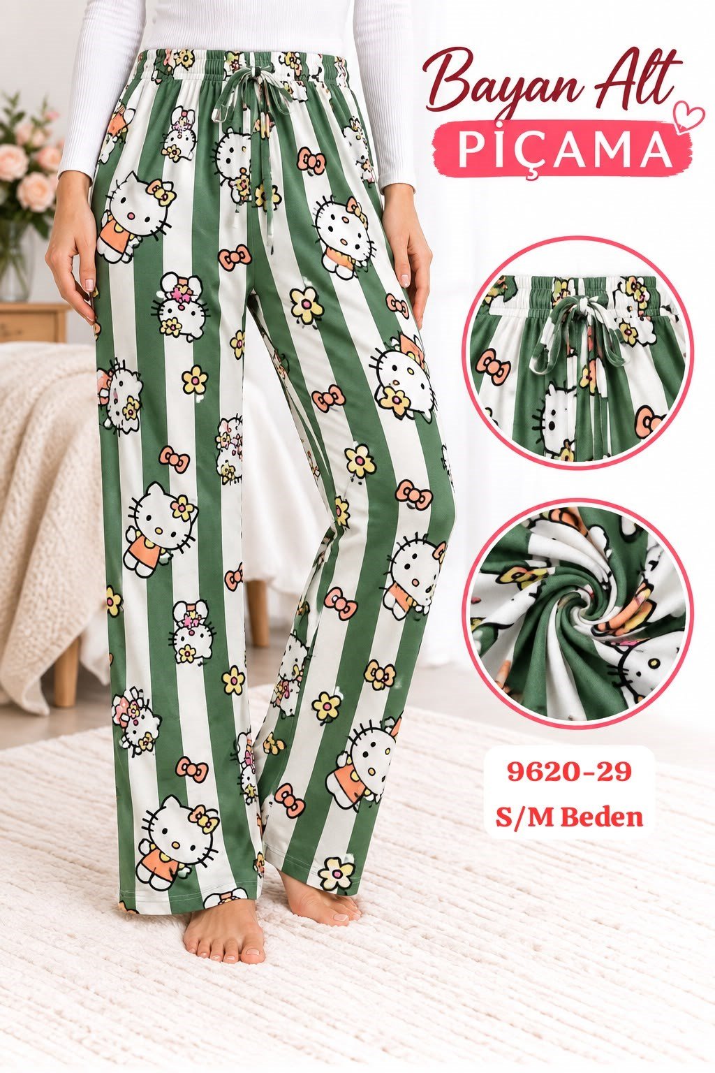 Milan Alt Pijama Lüks