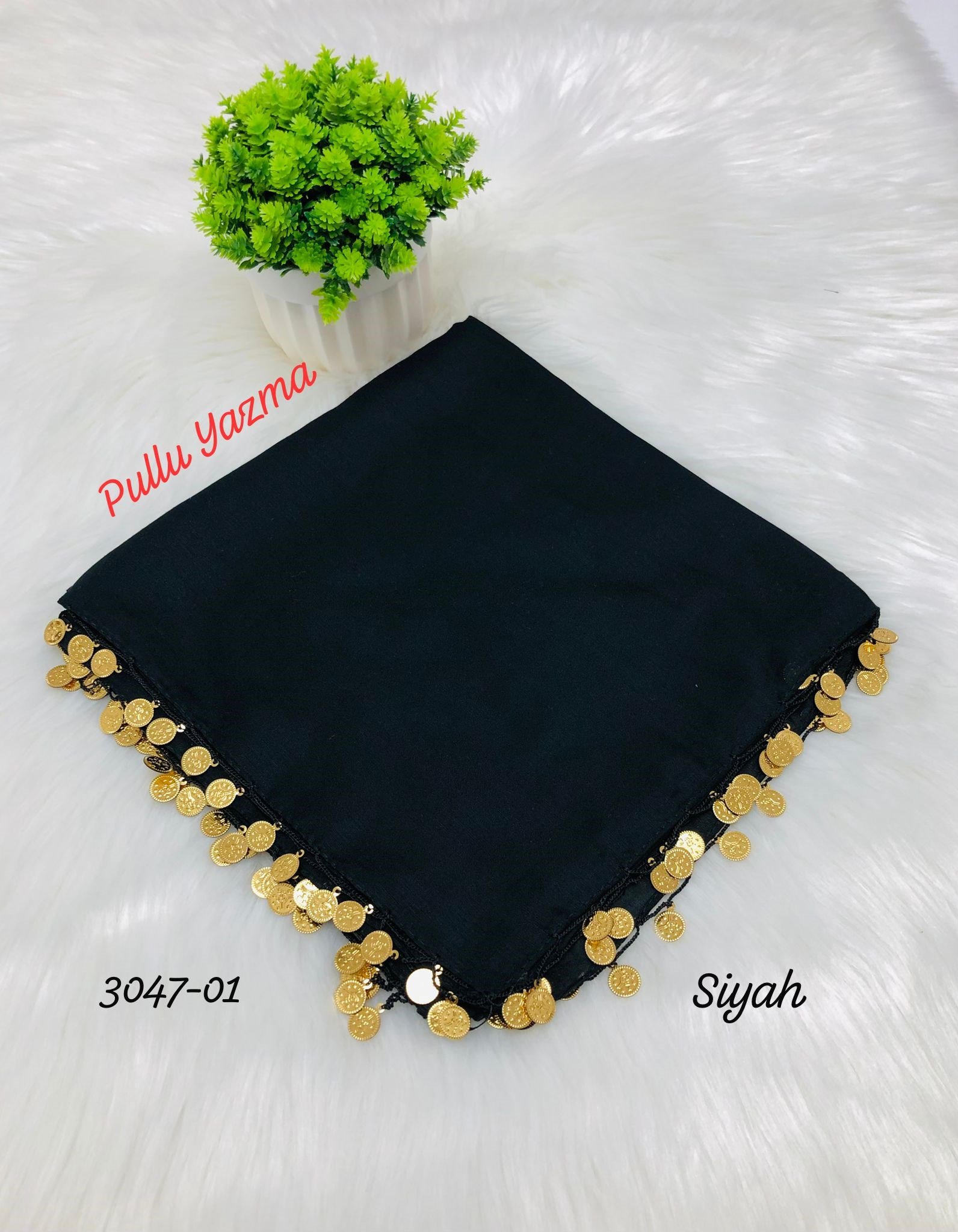 3047 Pleksi Pullu Yazma