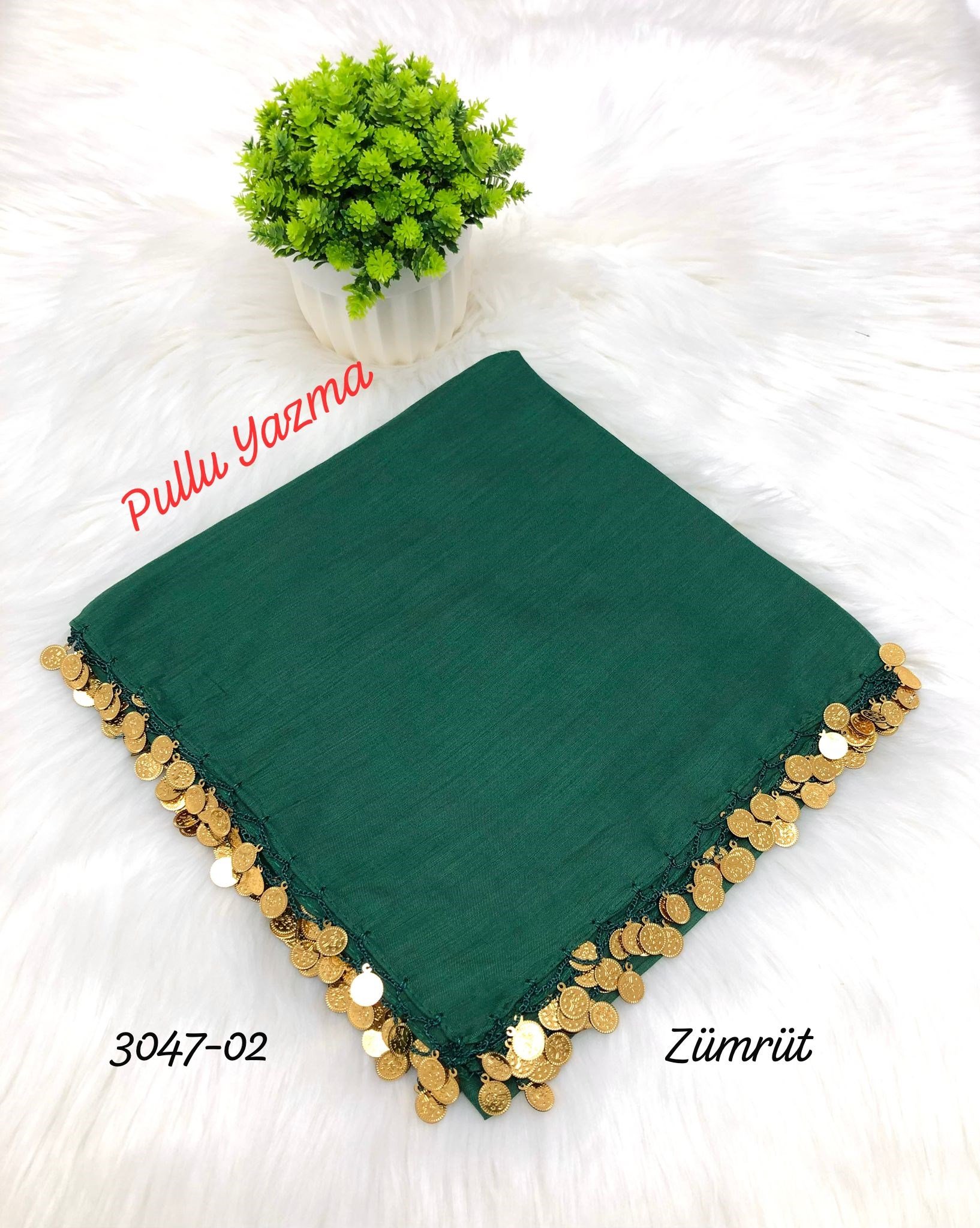 3047 Pleksi Pullu Yazma