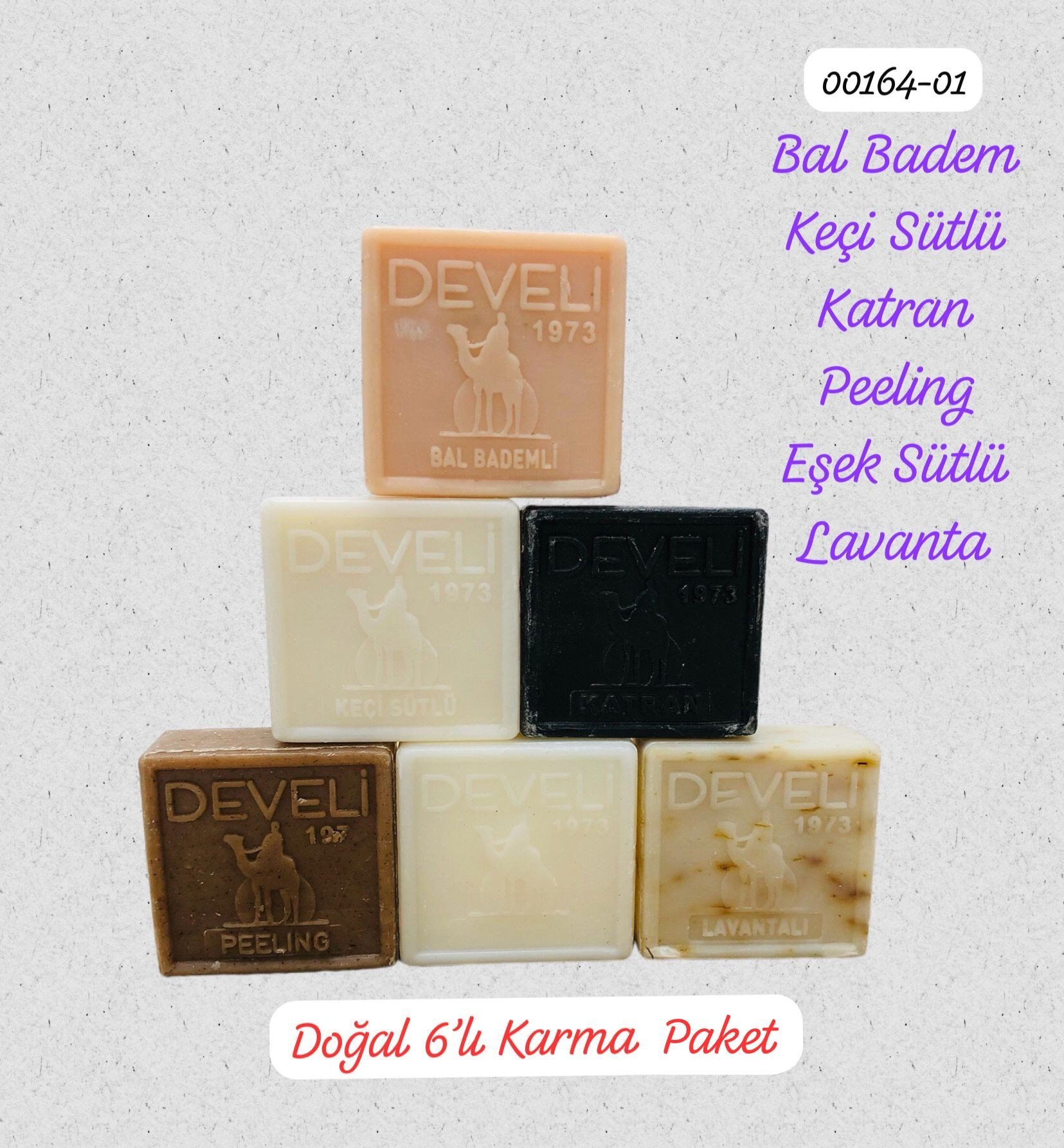 00164 Doğal Sabun 6'lı
