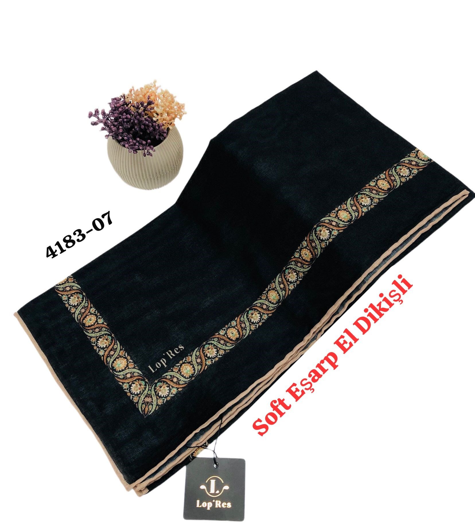 4183 Lop'Res Soft Eşarp