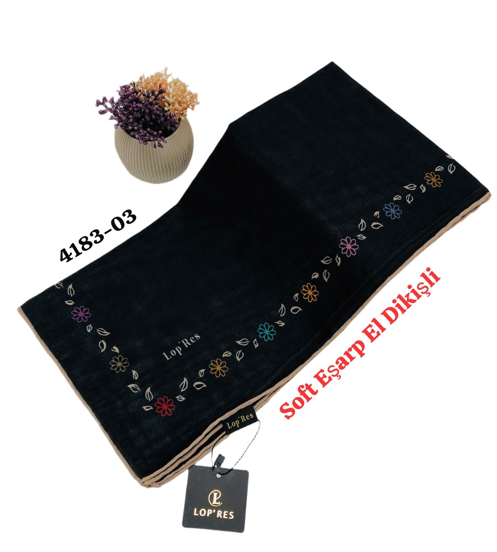 4183 Lop'Res Soft Eşarp
