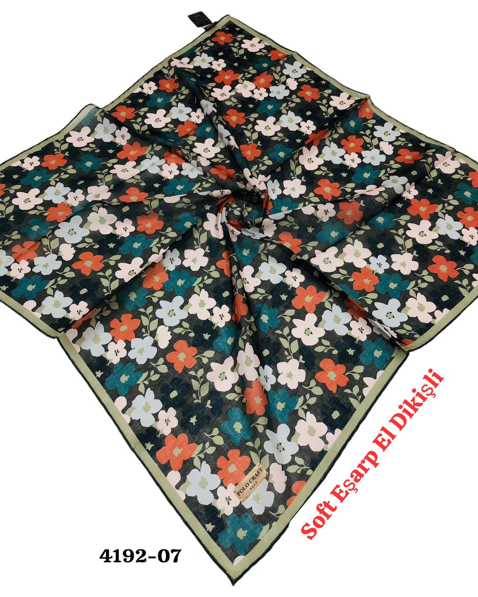 4192 Soft Eşarp El Dikiş