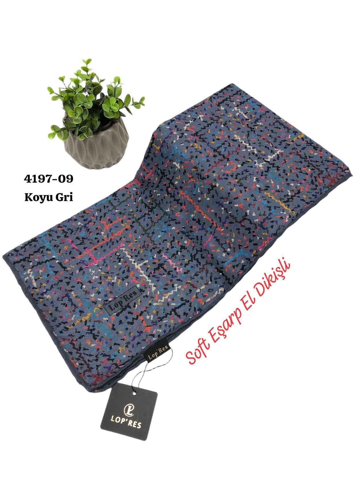 4197 Lop'Res Soft Eşarp