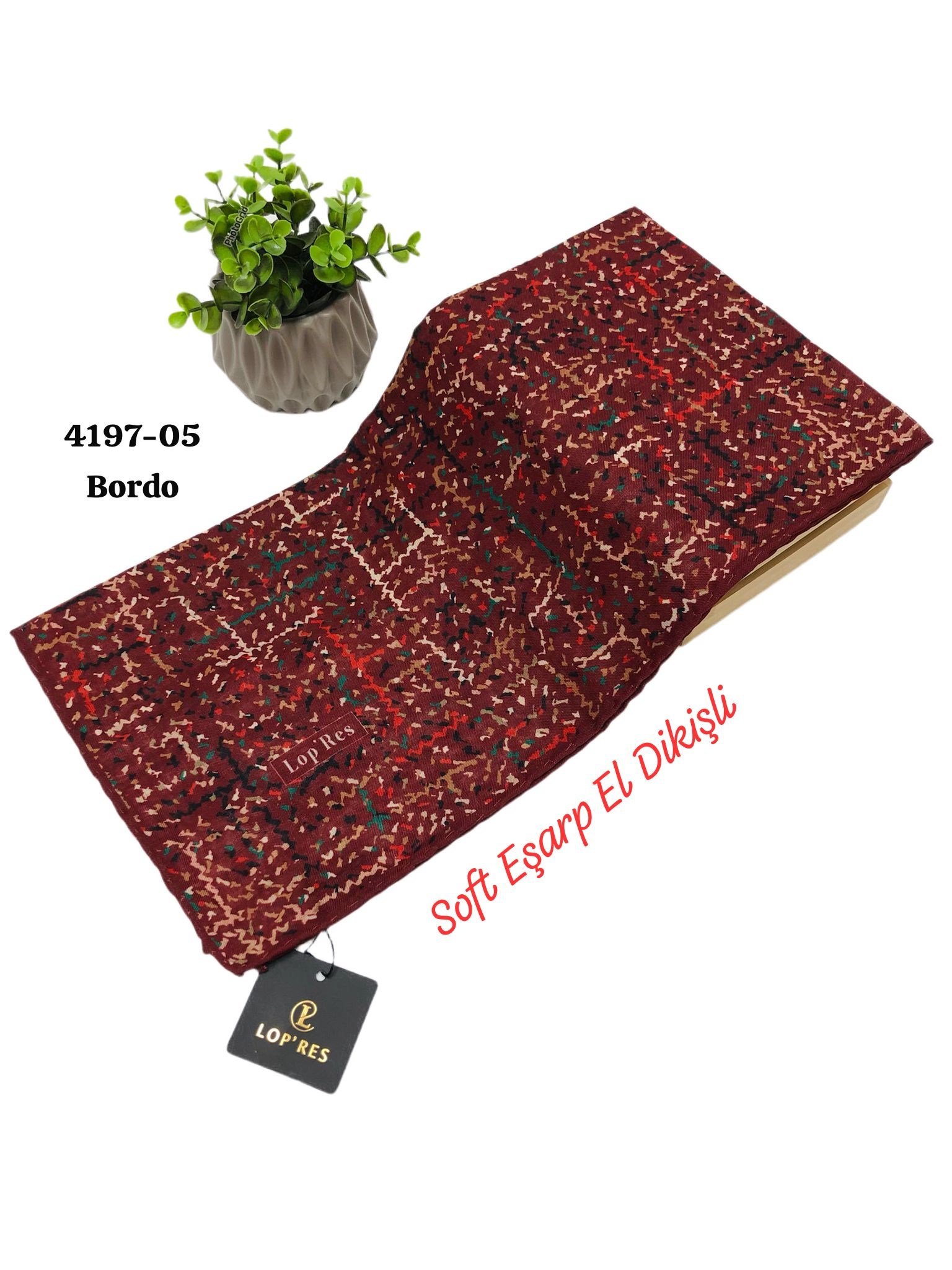 4197 Lop'Res Soft Eşarp