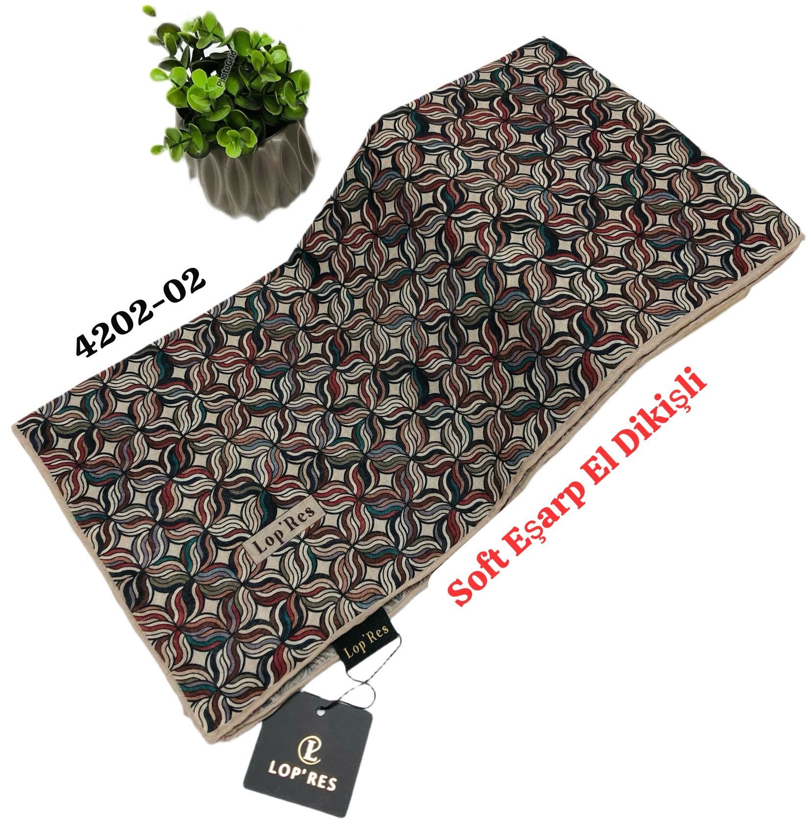 4202 Lop'Res Soft Eşarp