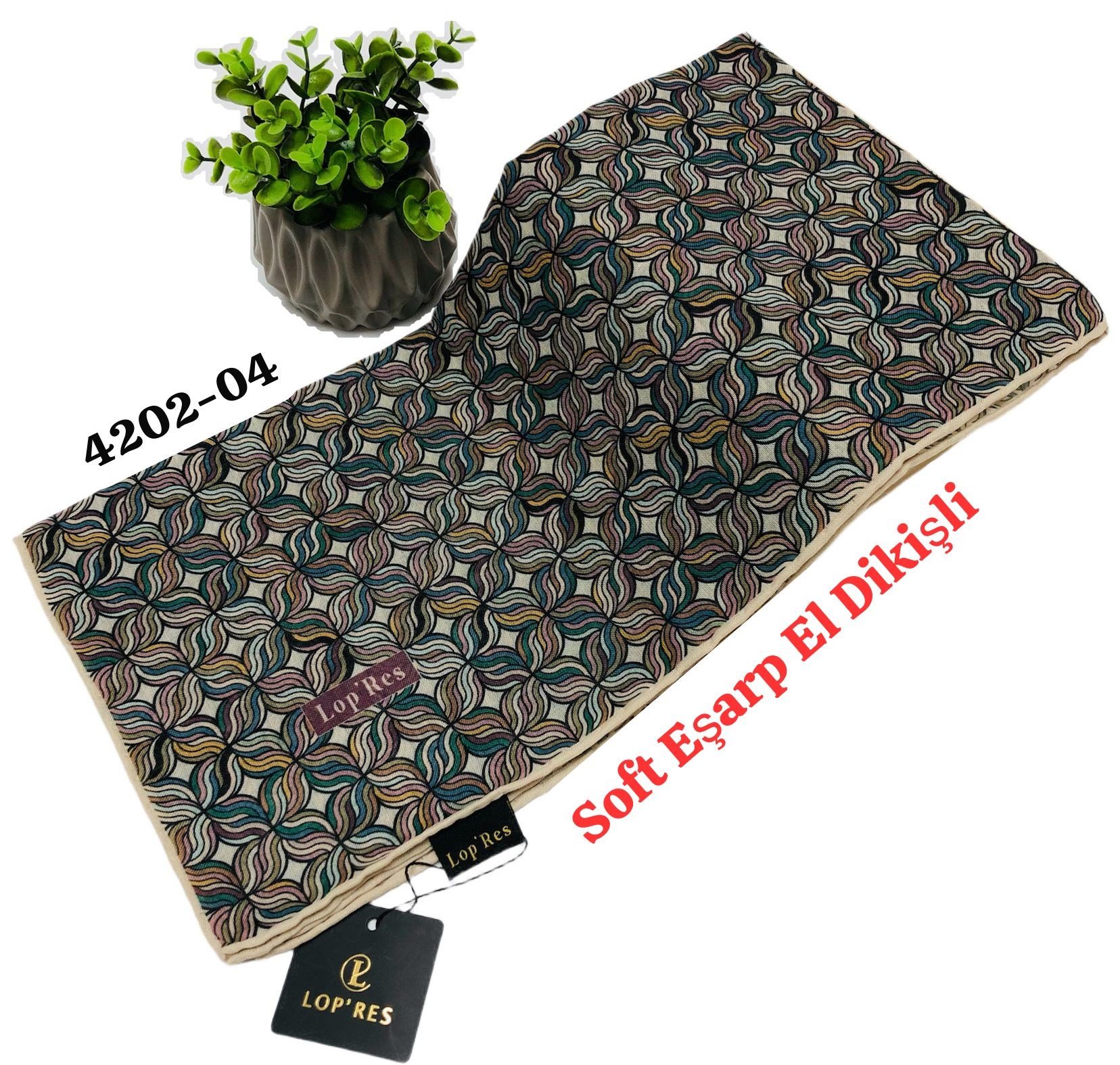 4202 Lop'Res Soft Eşarp
