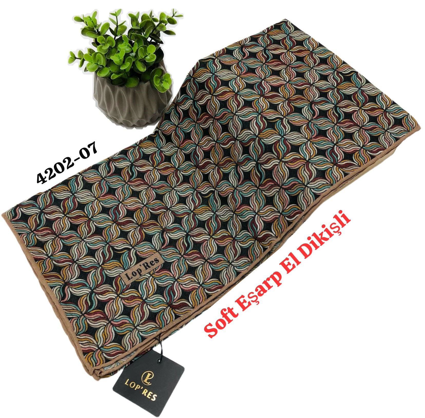 4202 Lop'Res Soft Eşarp