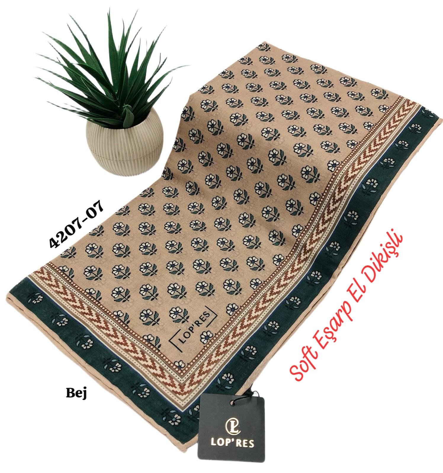 4207 Lop'Res Soft Eşarp