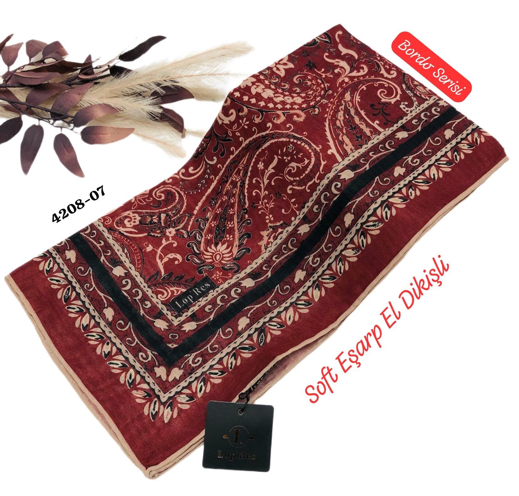 4208 Lop'Res Soft Eşarp