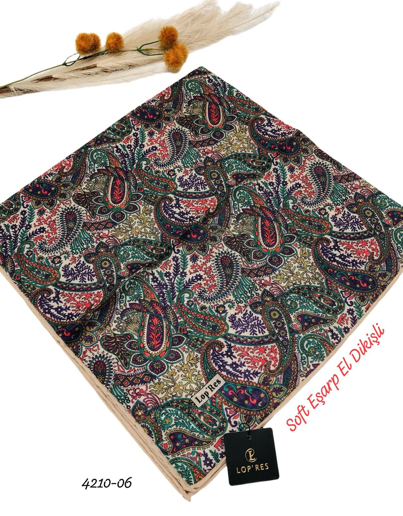 4210 Lop'Res Soft Eşarp