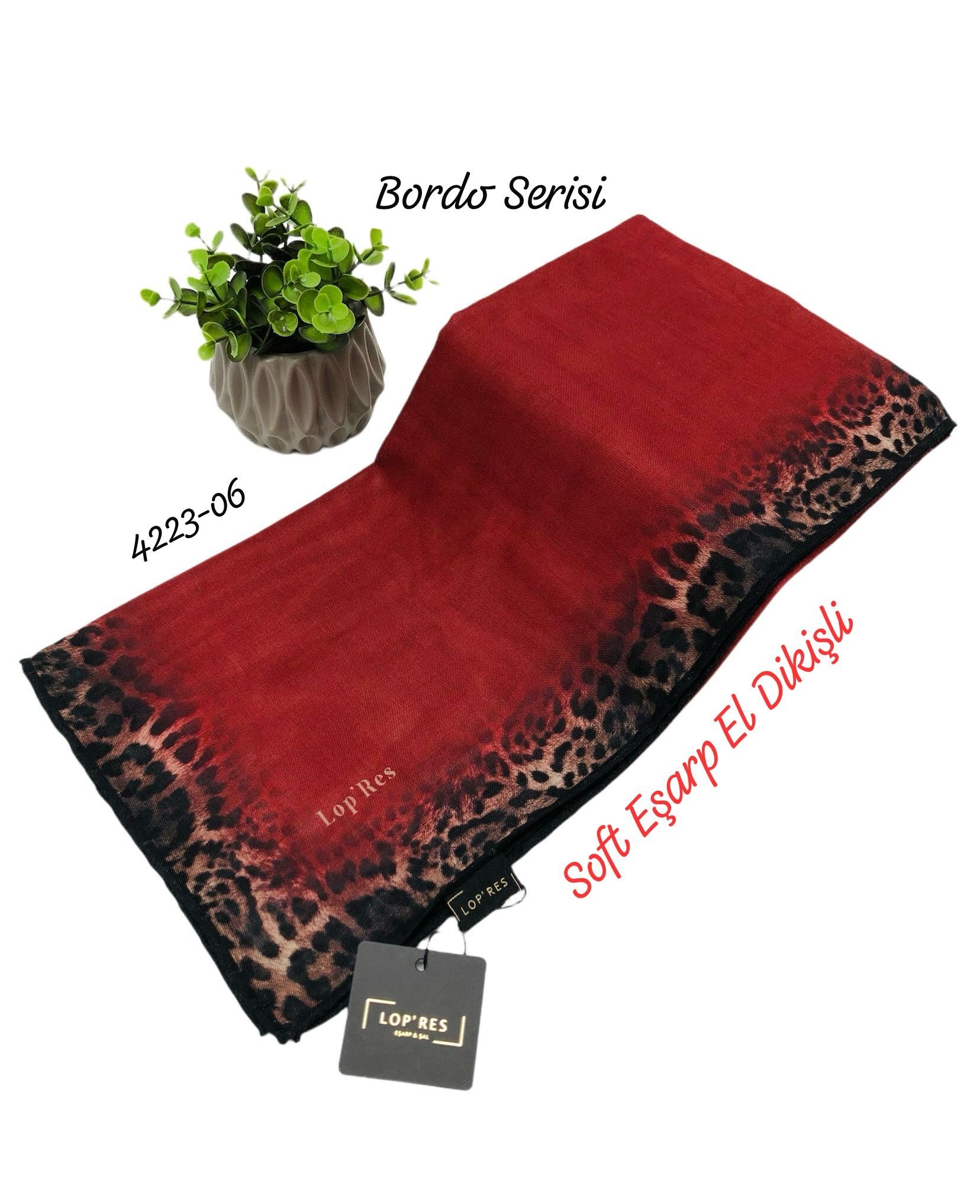 4223 Lop'Res Soft Eşarp