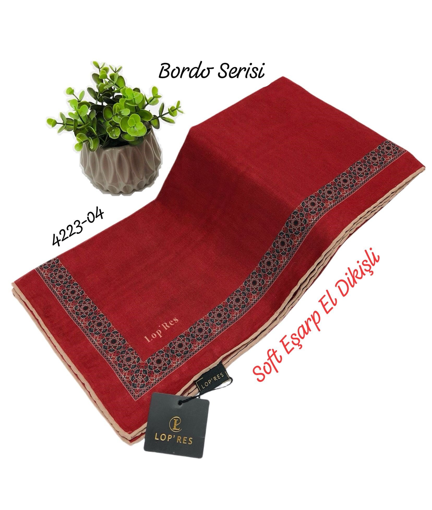 4223 Lop'Res Soft Eşarp