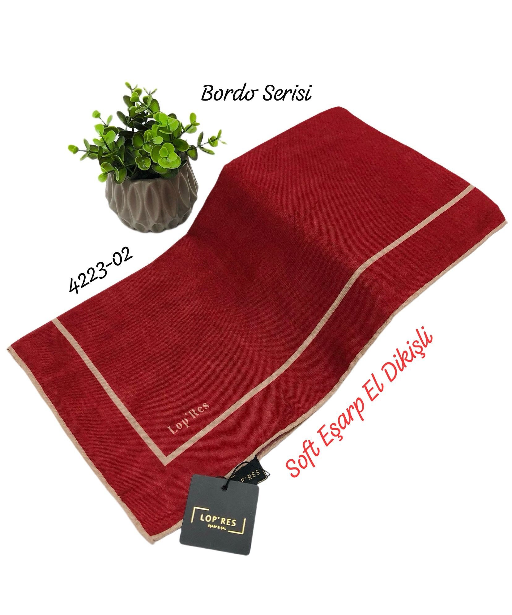 4223 Lop'Res Soft Eşarp