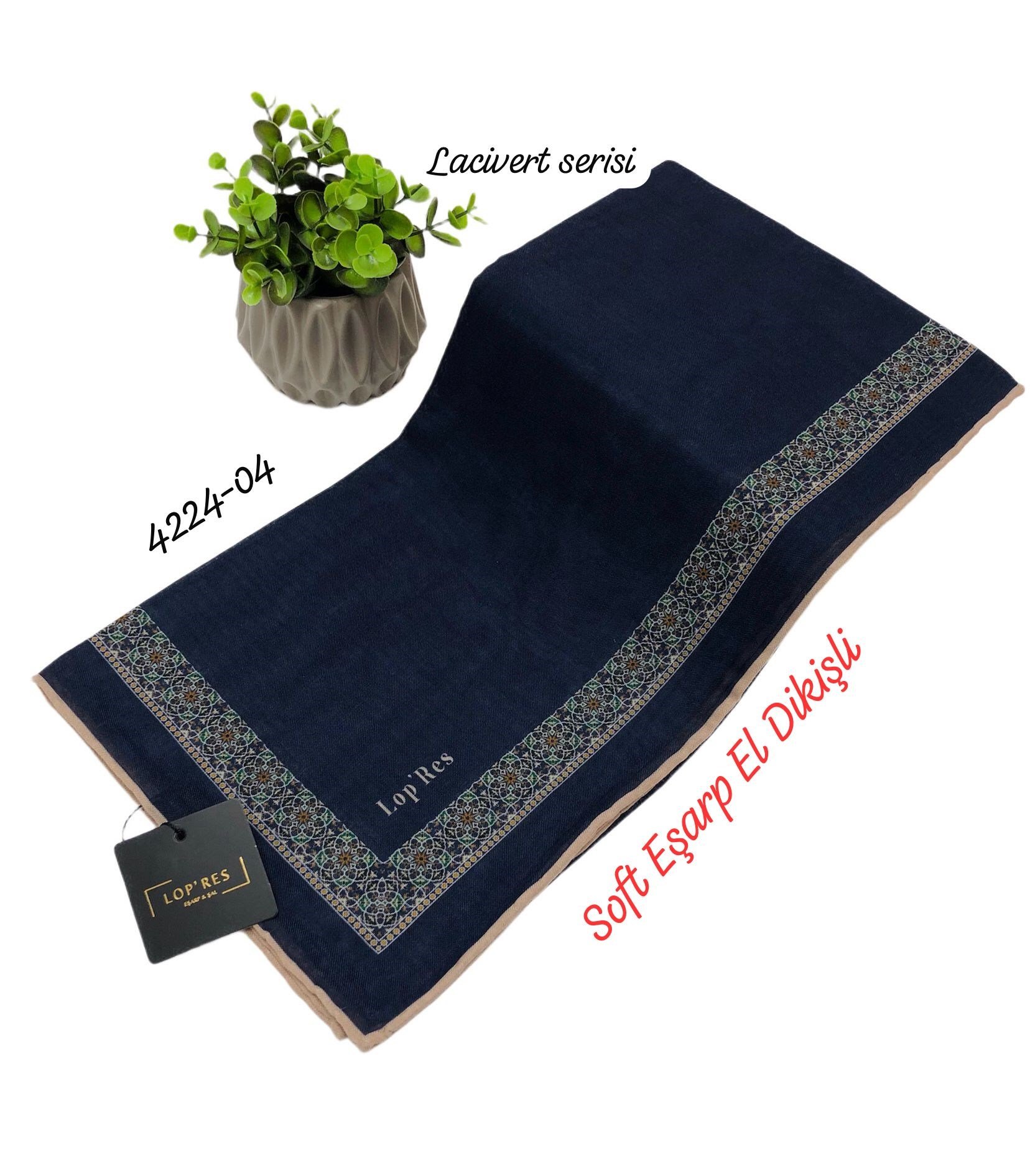 4224 Lop'Res Soft Eşarp