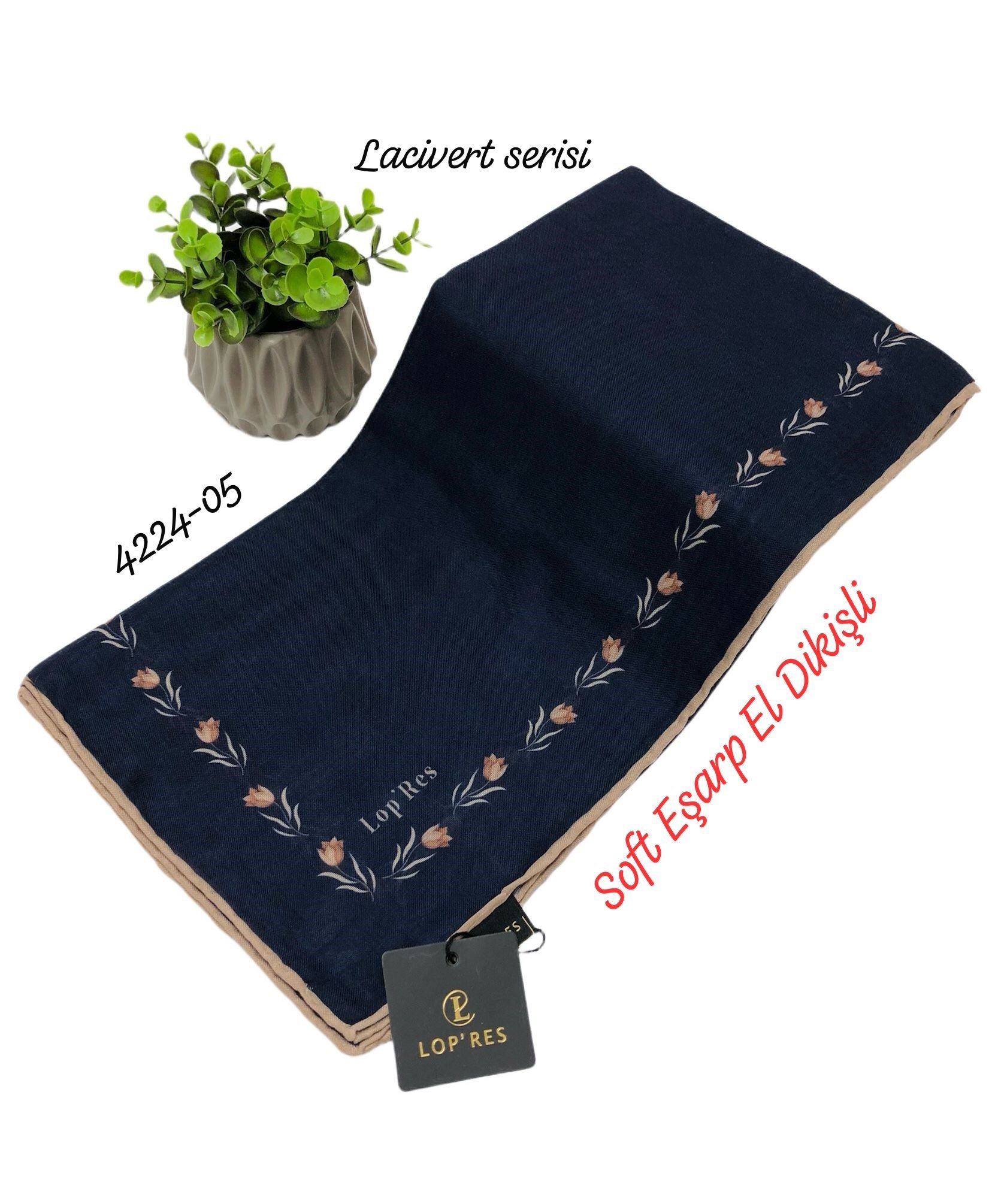 4224 Lop'Res Soft Eşarp