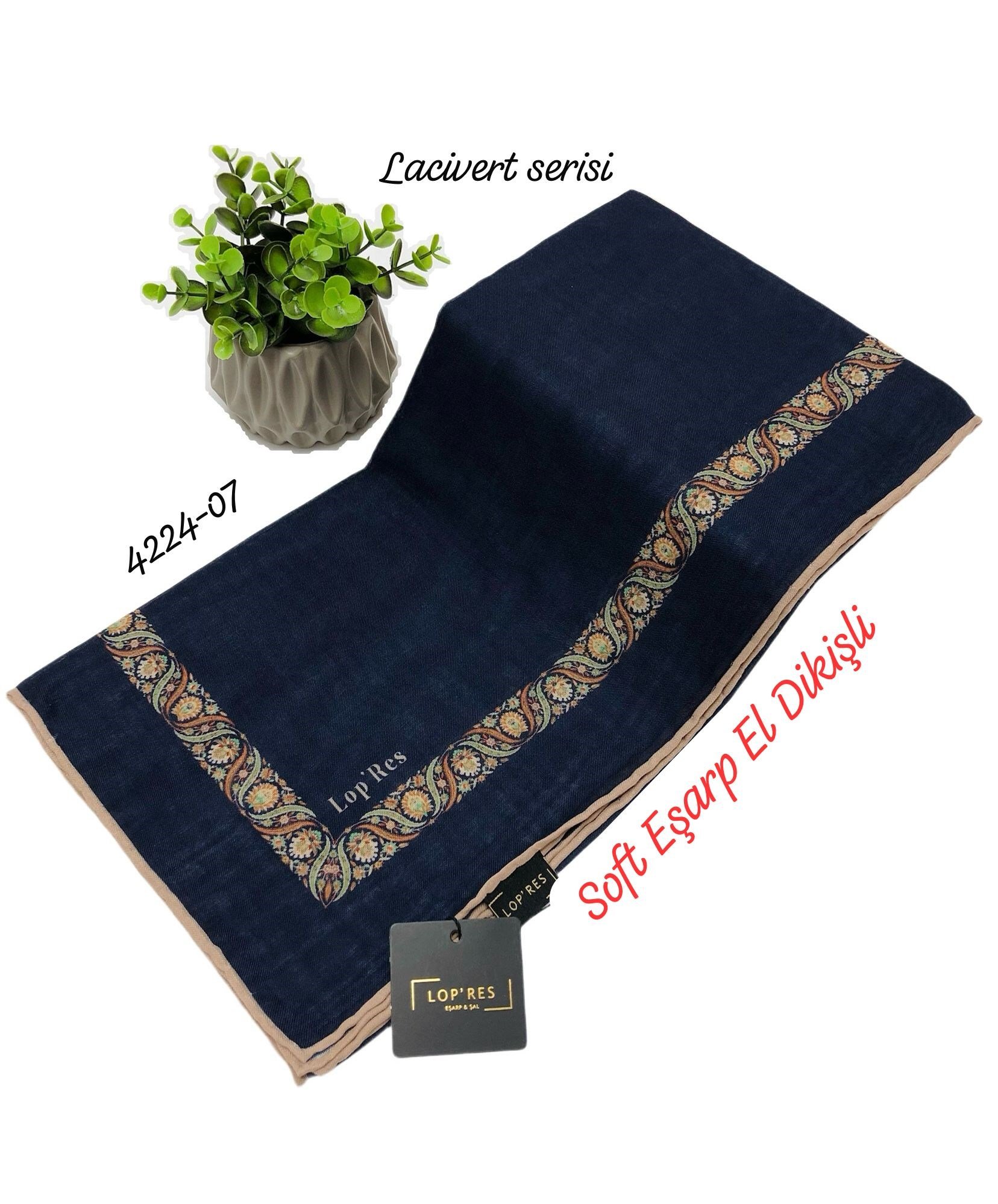 4224 Lop'Res Soft Eşarp