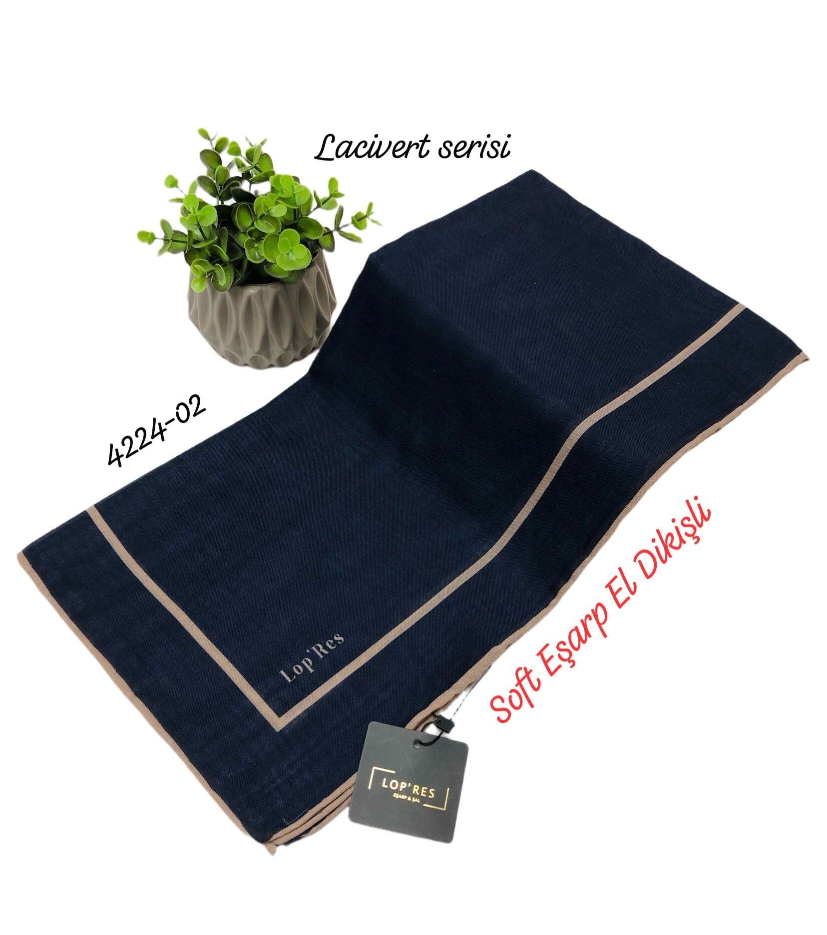 4224 Lop'Res Soft Eşarp