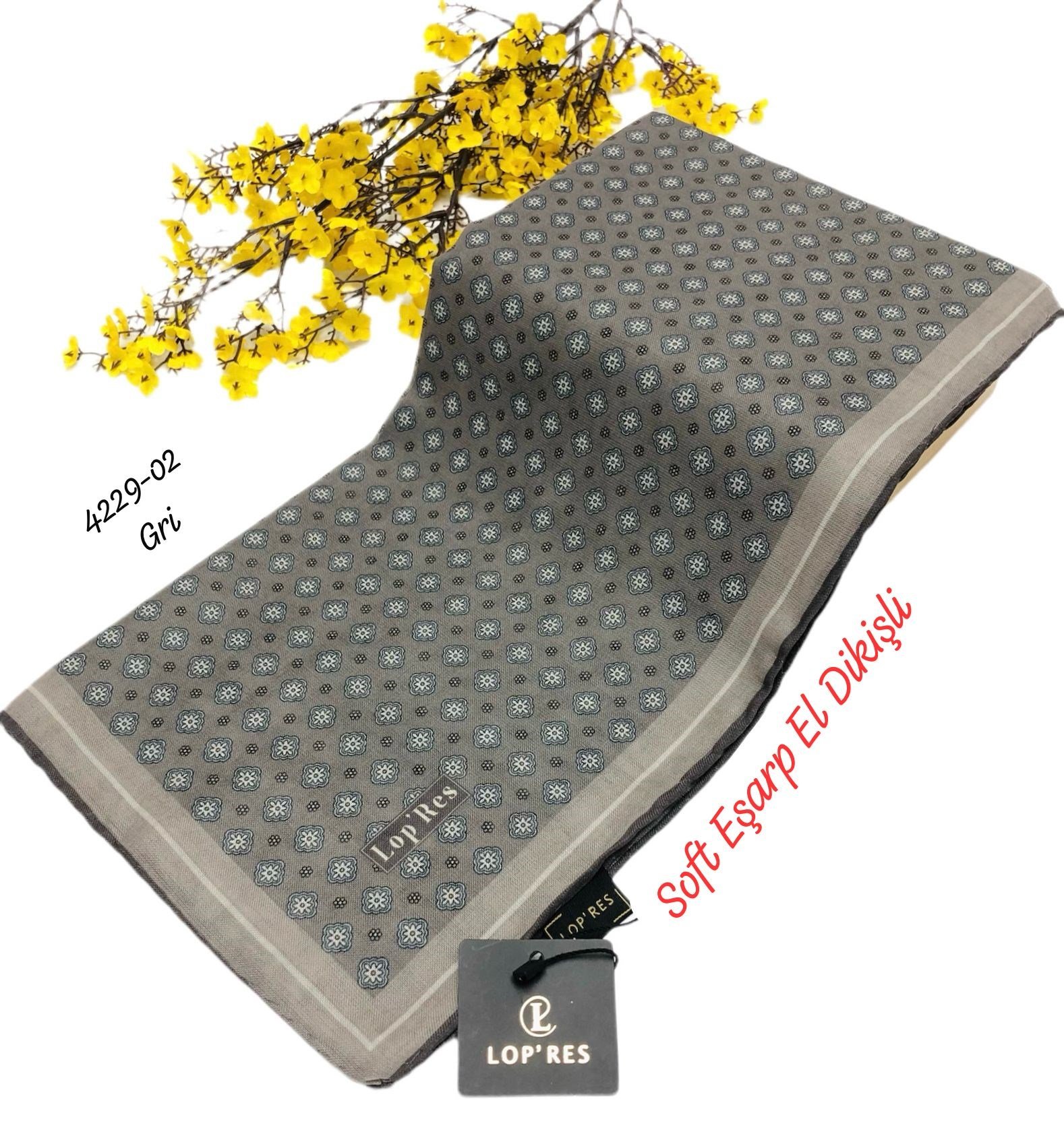 4229 Lop'Res Soft Eşarp