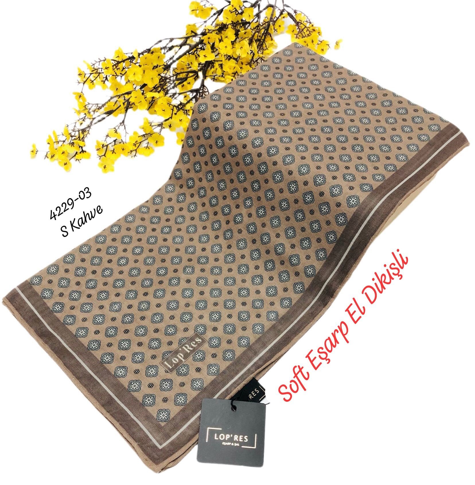 4229 Lop'Res Soft Eşarp