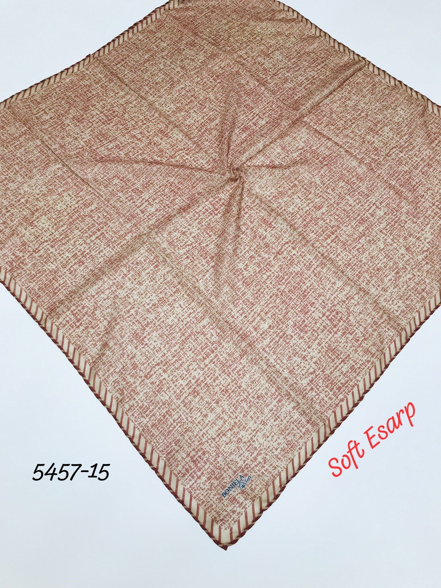 5457 Soft Eşarp El Dikiş
