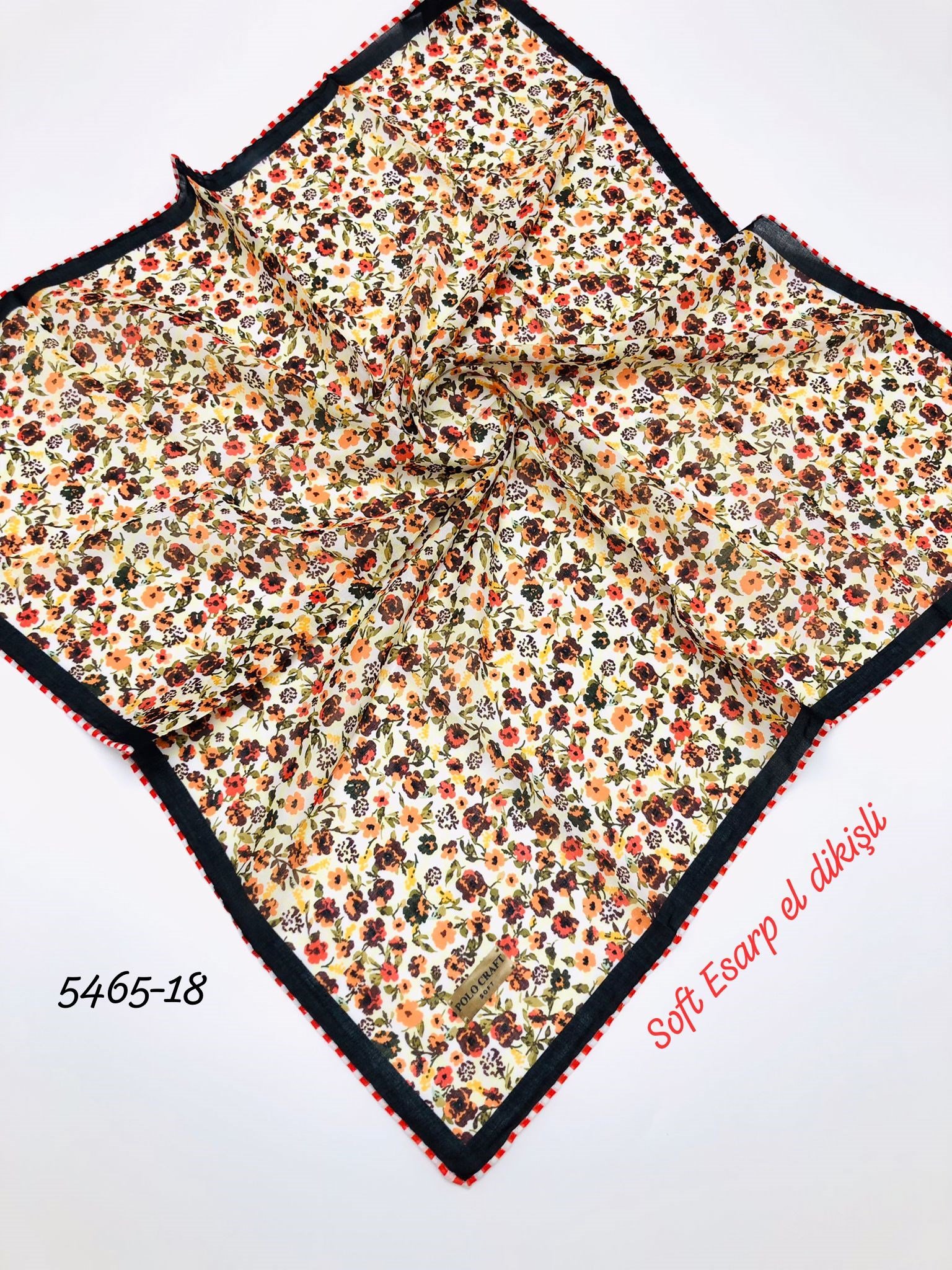 5465 Soft Eşarp El Dikiş