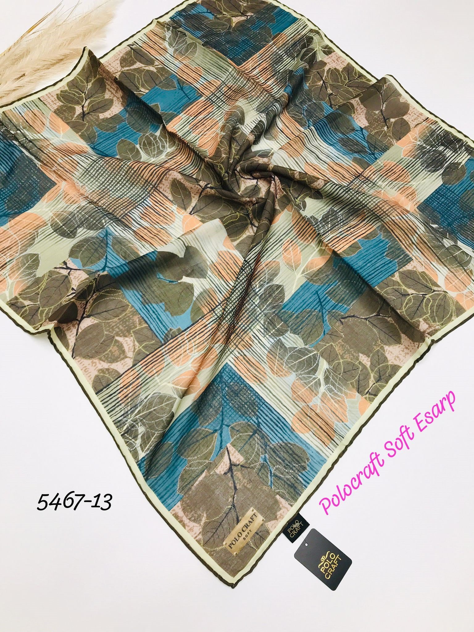 5467 Soft Eşarp El Dikiş