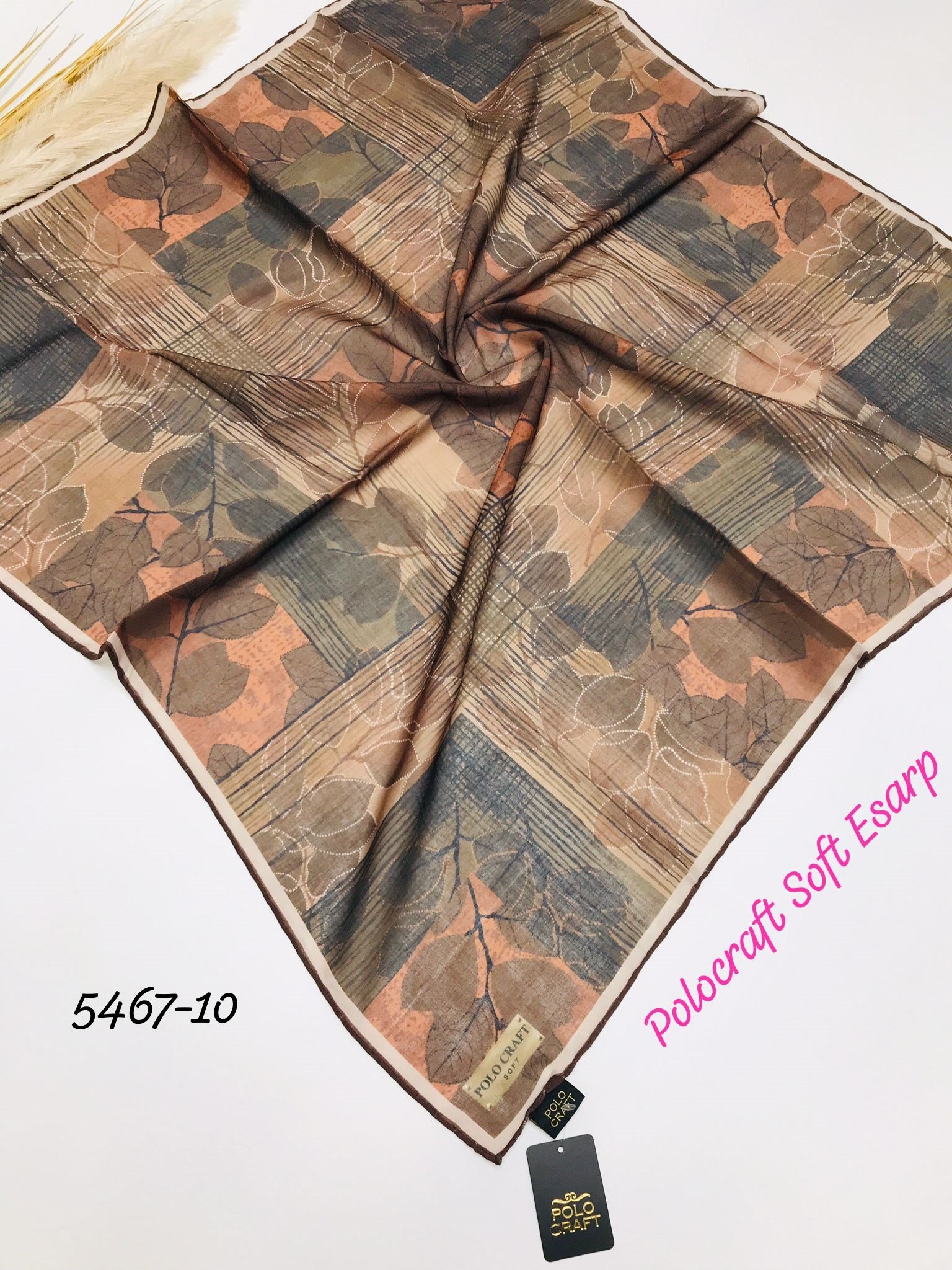 5467 Soft Eşarp El Dikiş
