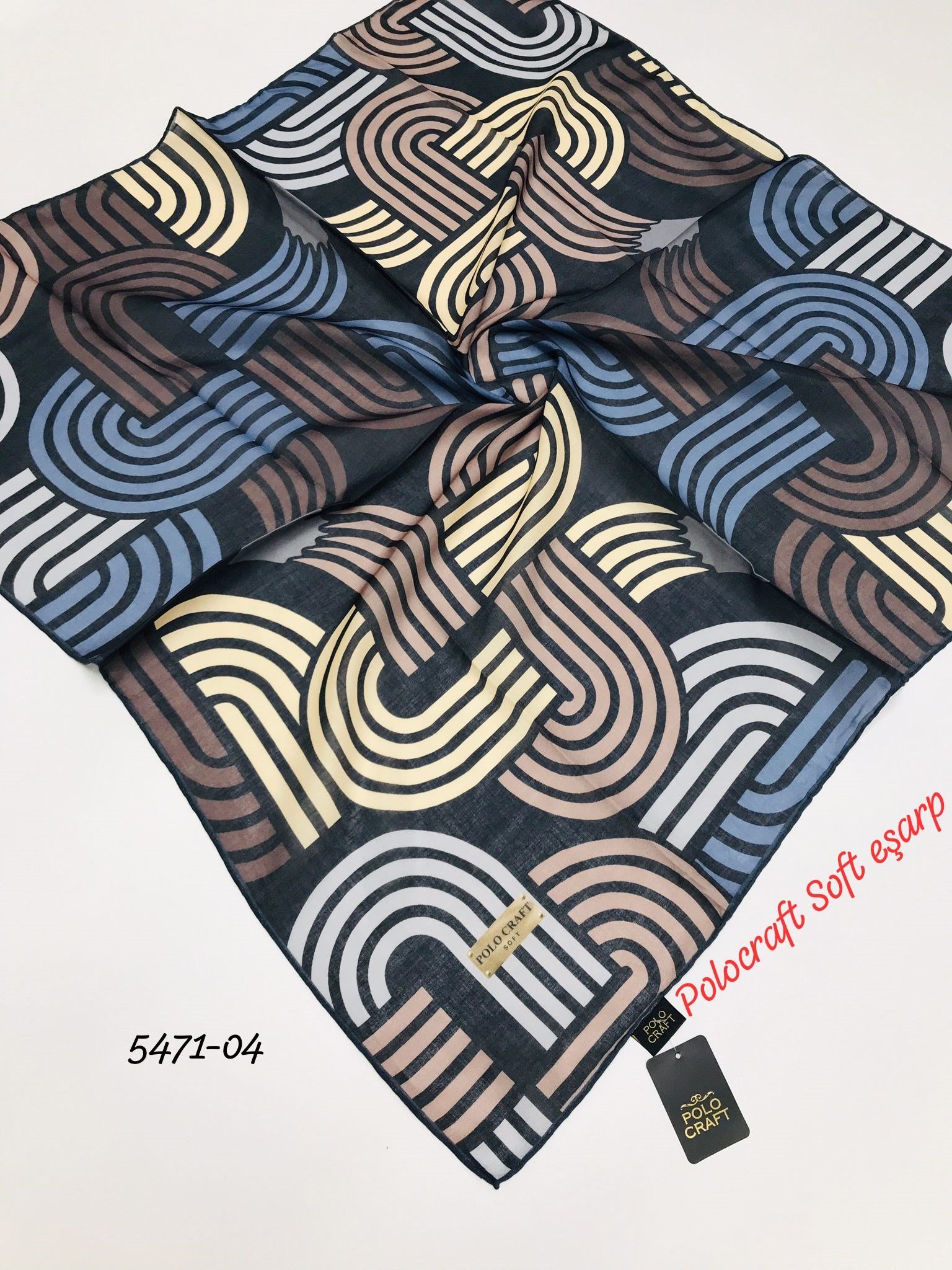 5471 Soft Eşarp El Dikiş