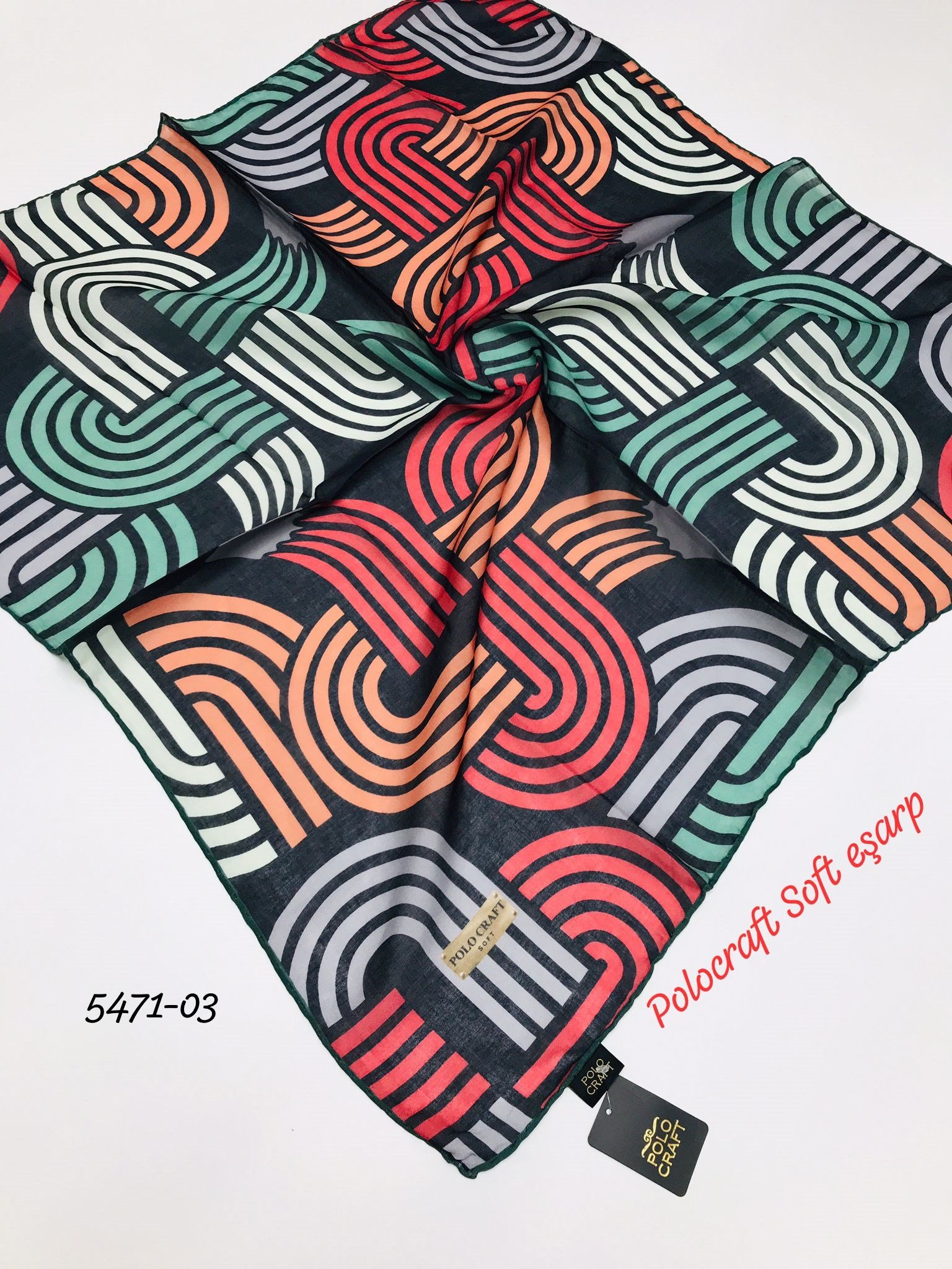 5471 Soft Eşarp El Dikiş