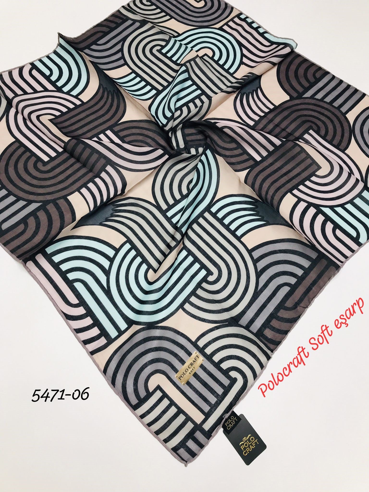 5471 Soft Eşarp El Dikiş
