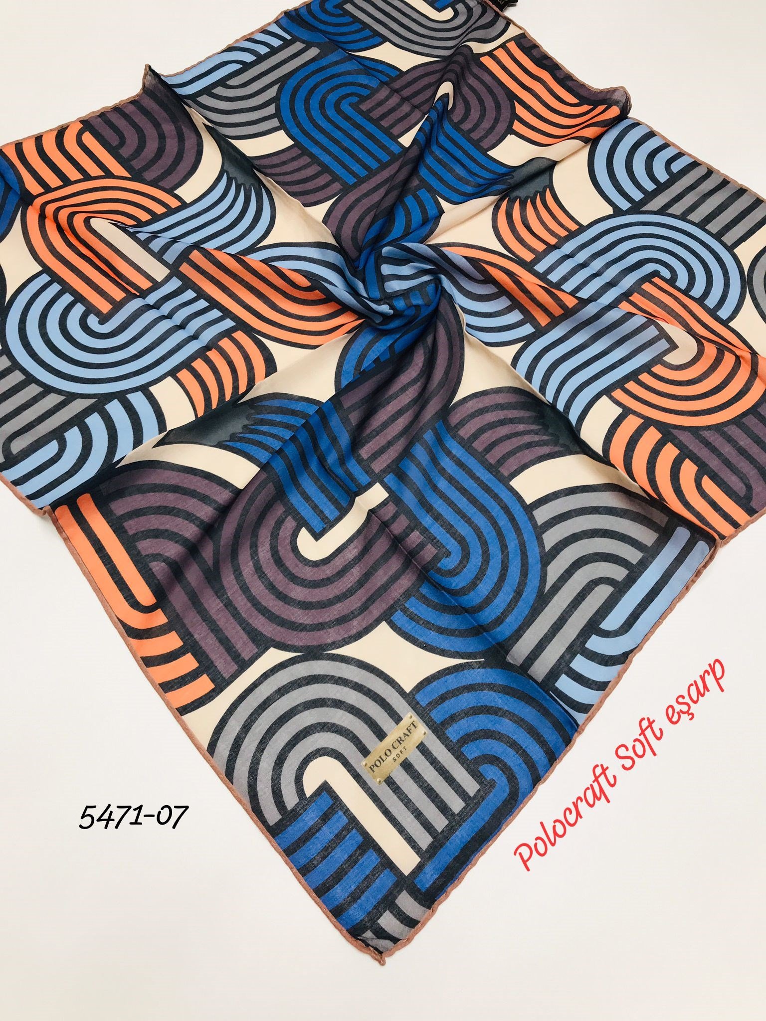 5471 Soft Eşarp El Dikiş