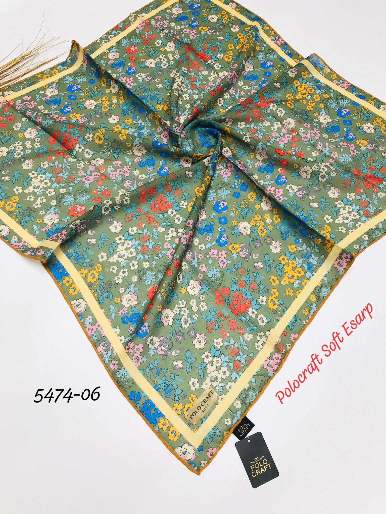 5474 Soft Eşarp El Dikiş