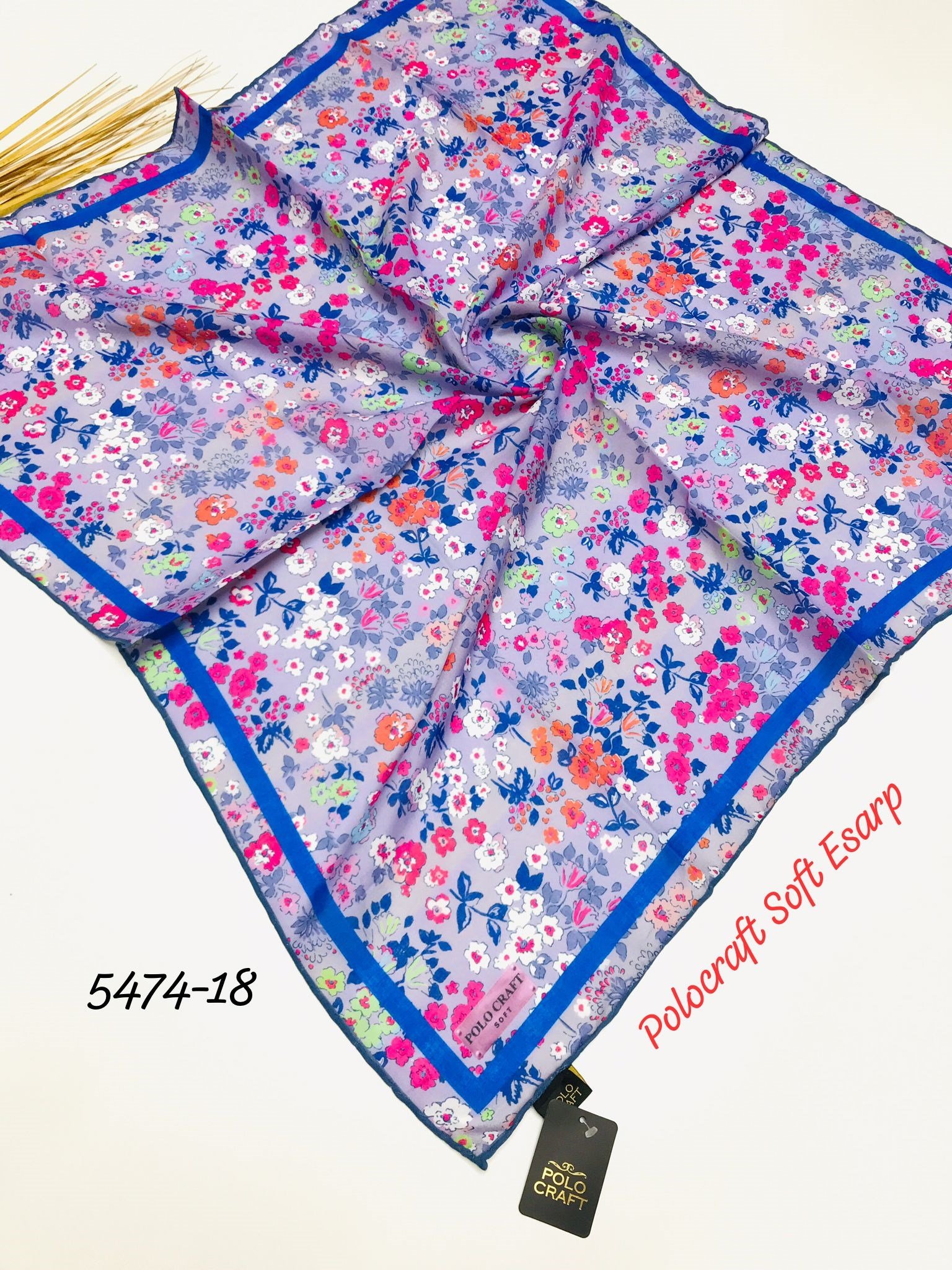 5474 Soft Eşarp El Dikiş