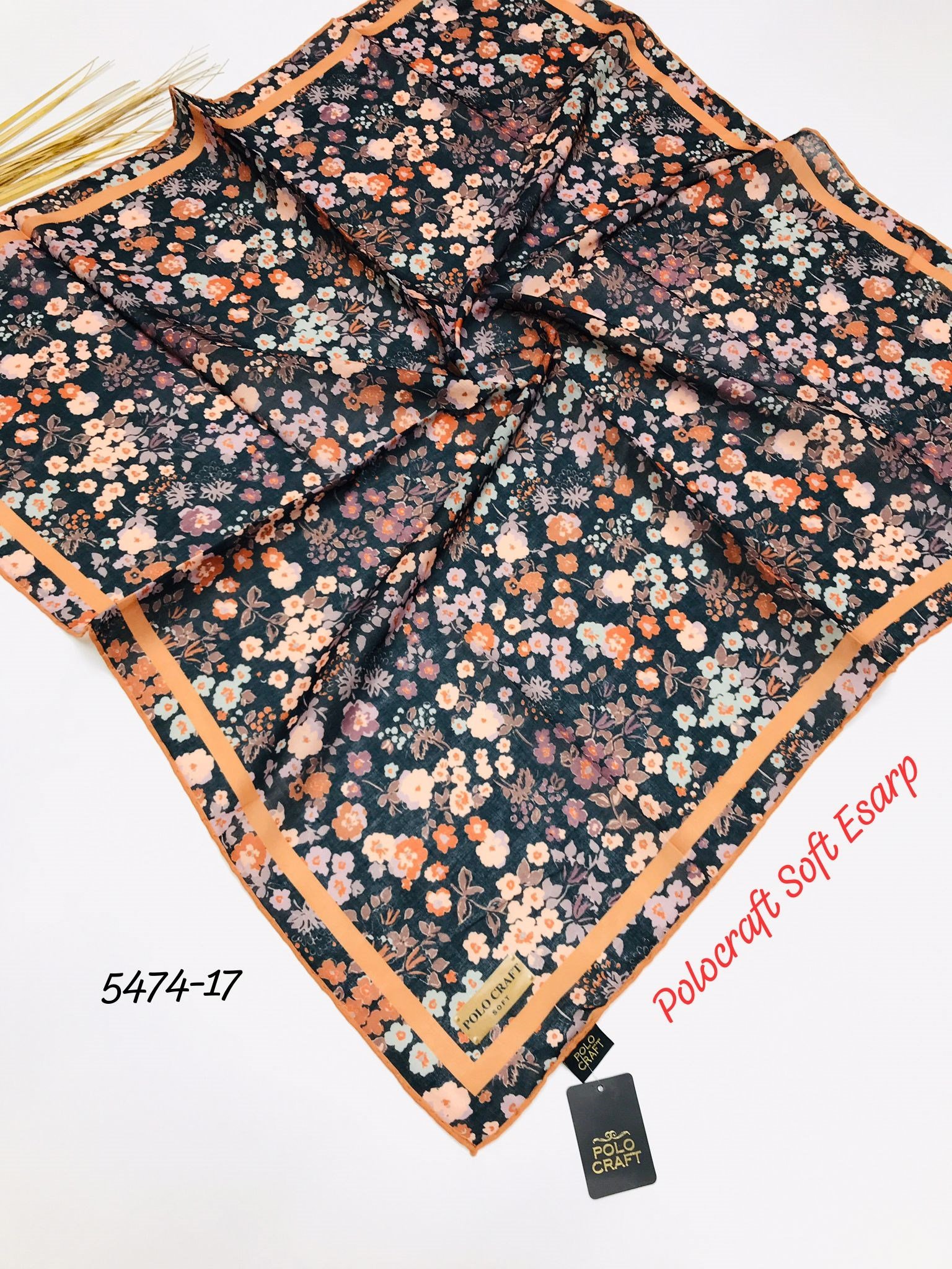 5474 Soft Eşarp El Dikiş