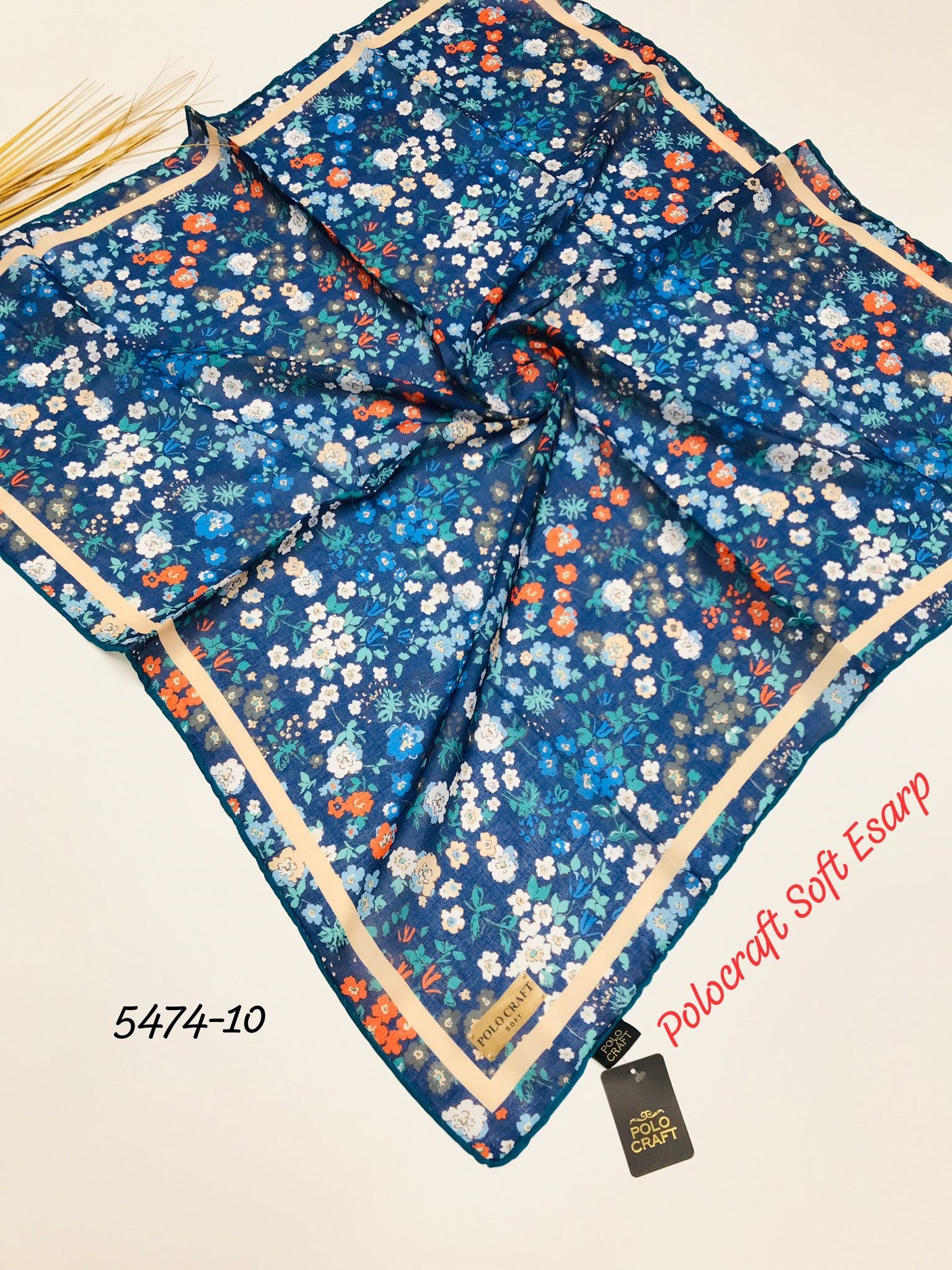 5474 Soft Eşarp El Dikiş