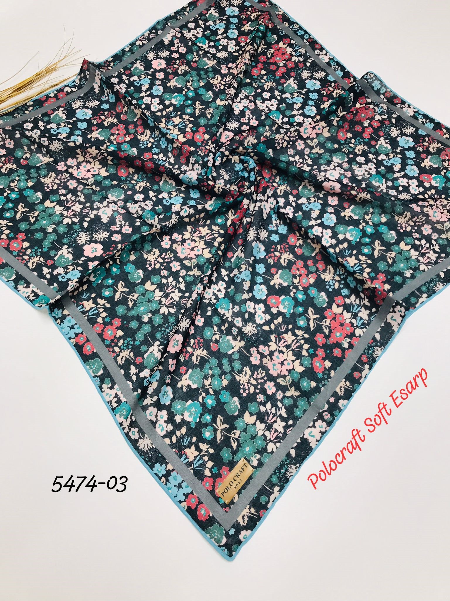 5474 Soft Eşarp El Dikiş