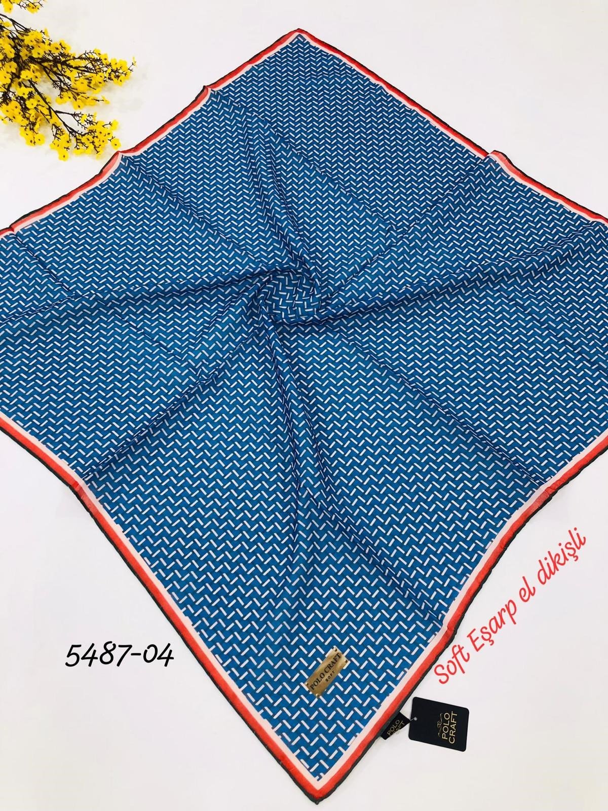 5487 Soft Eşarp El Dikiş
