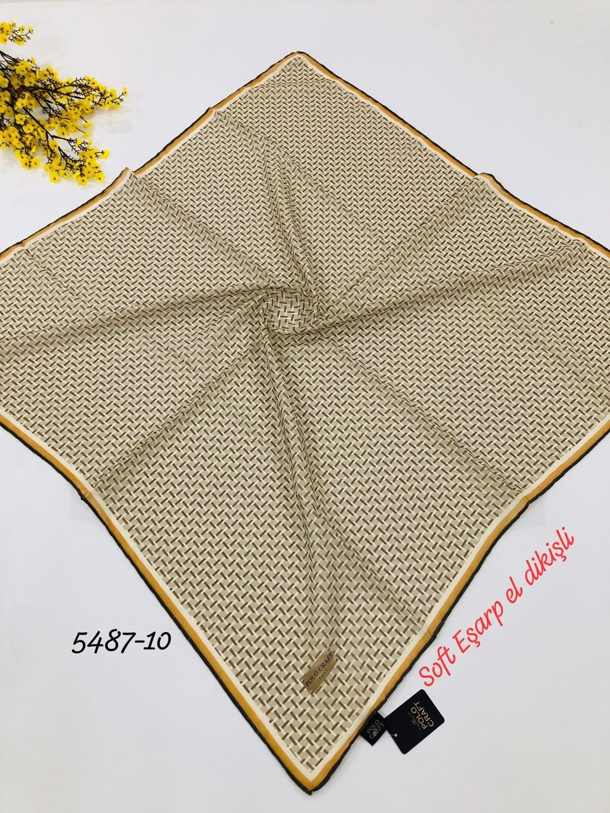 5487 Soft Eşarp El Dikiş