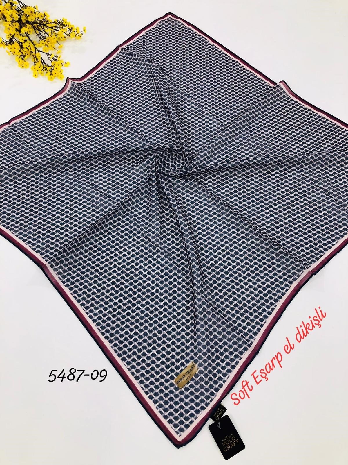 5487 Soft Eşarp El Dikiş