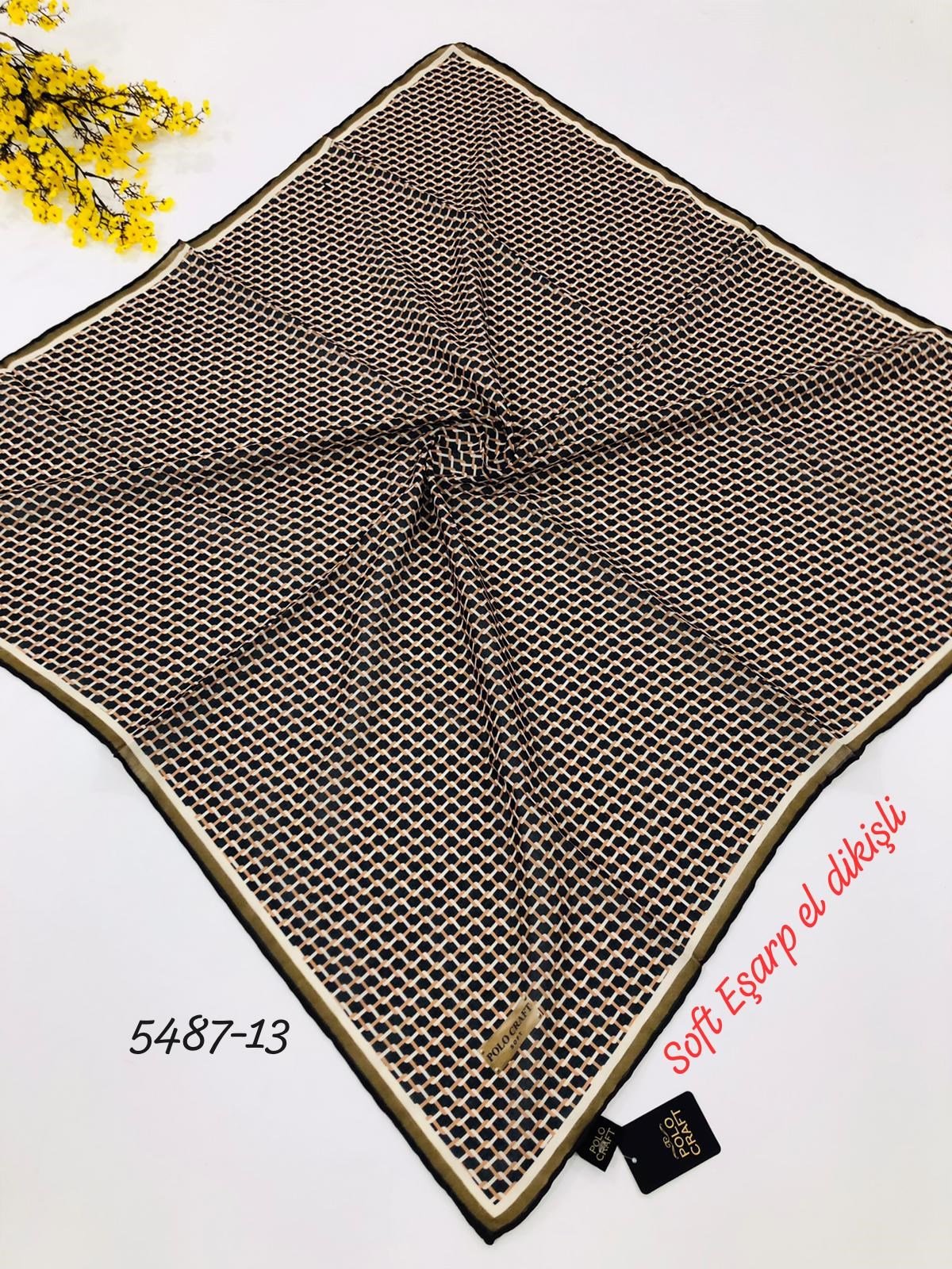 5487 Soft Eşarp El Dikiş