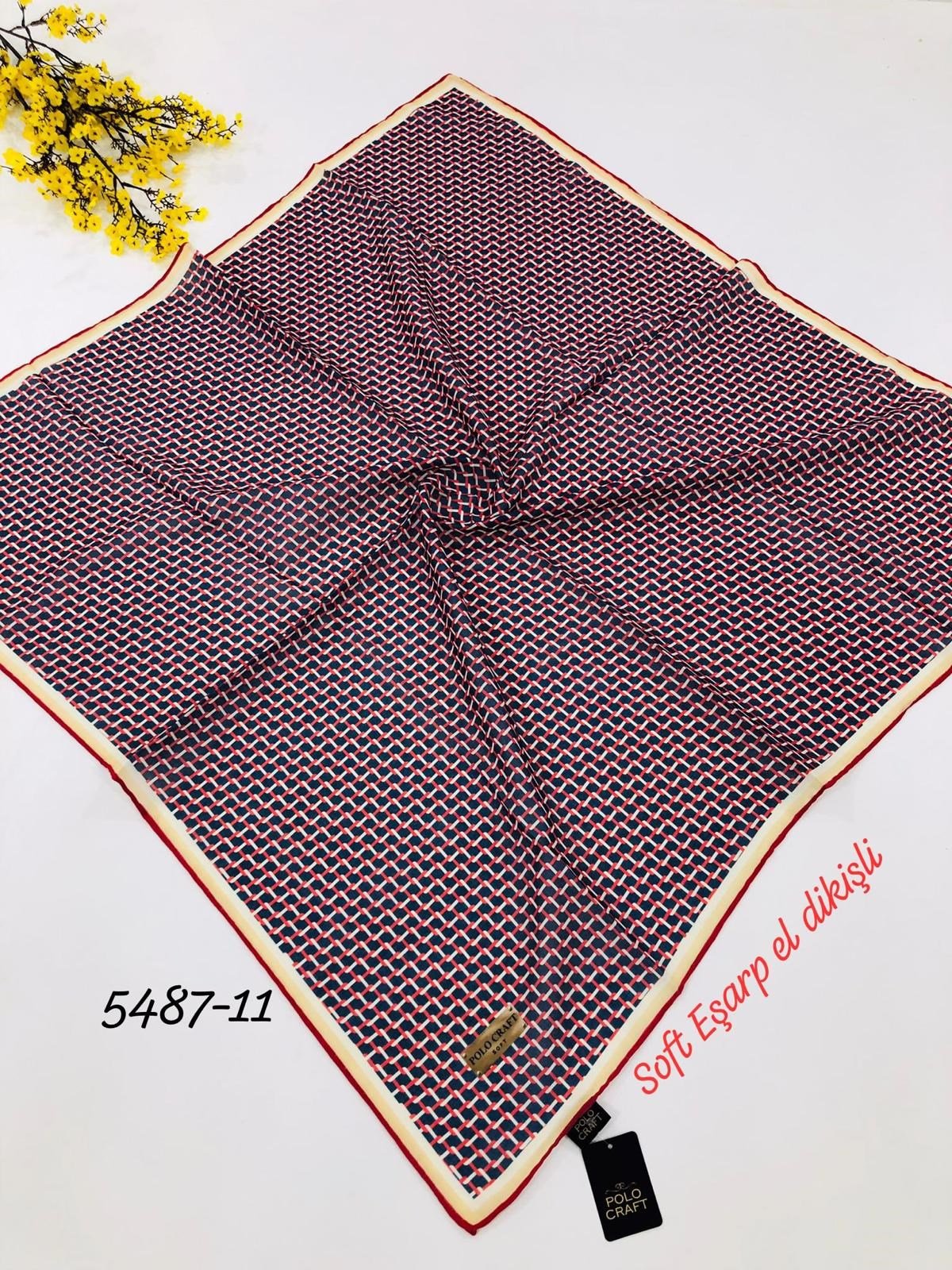 5487 Soft Eşarp El Dikiş