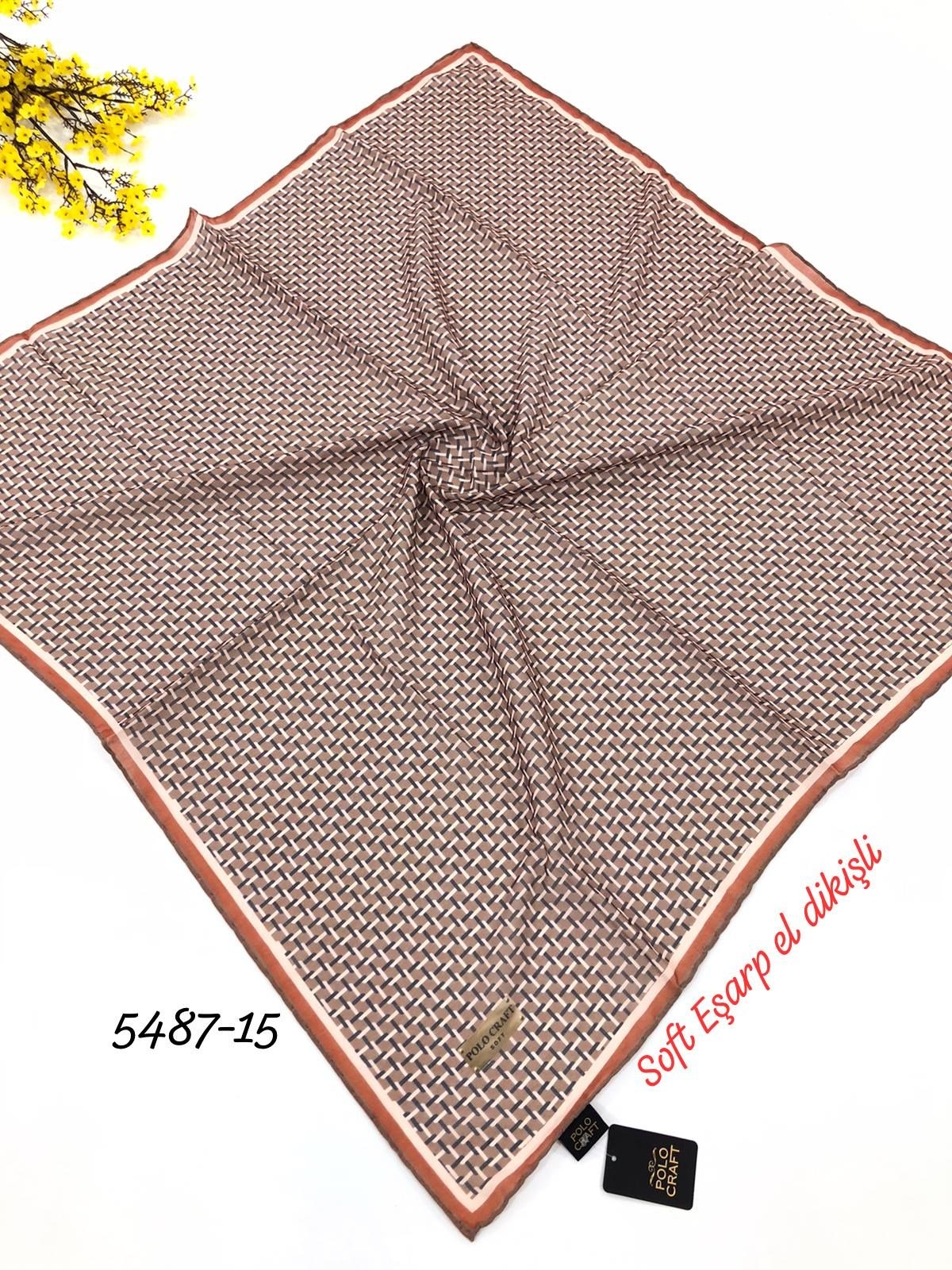 5487 Soft Eşarp El Dikiş