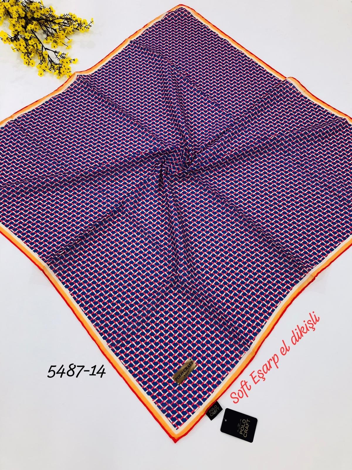 5487 Soft Eşarp El Dikiş