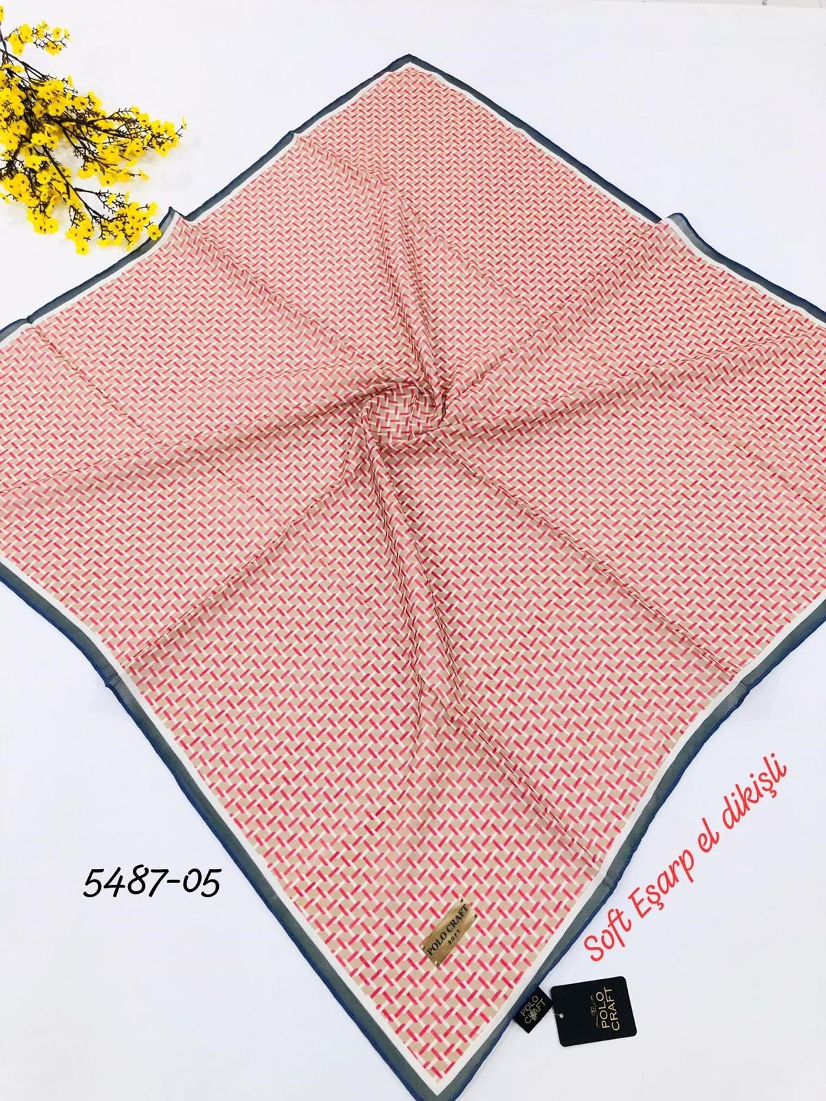 5487 Soft Eşarp El Dikiş