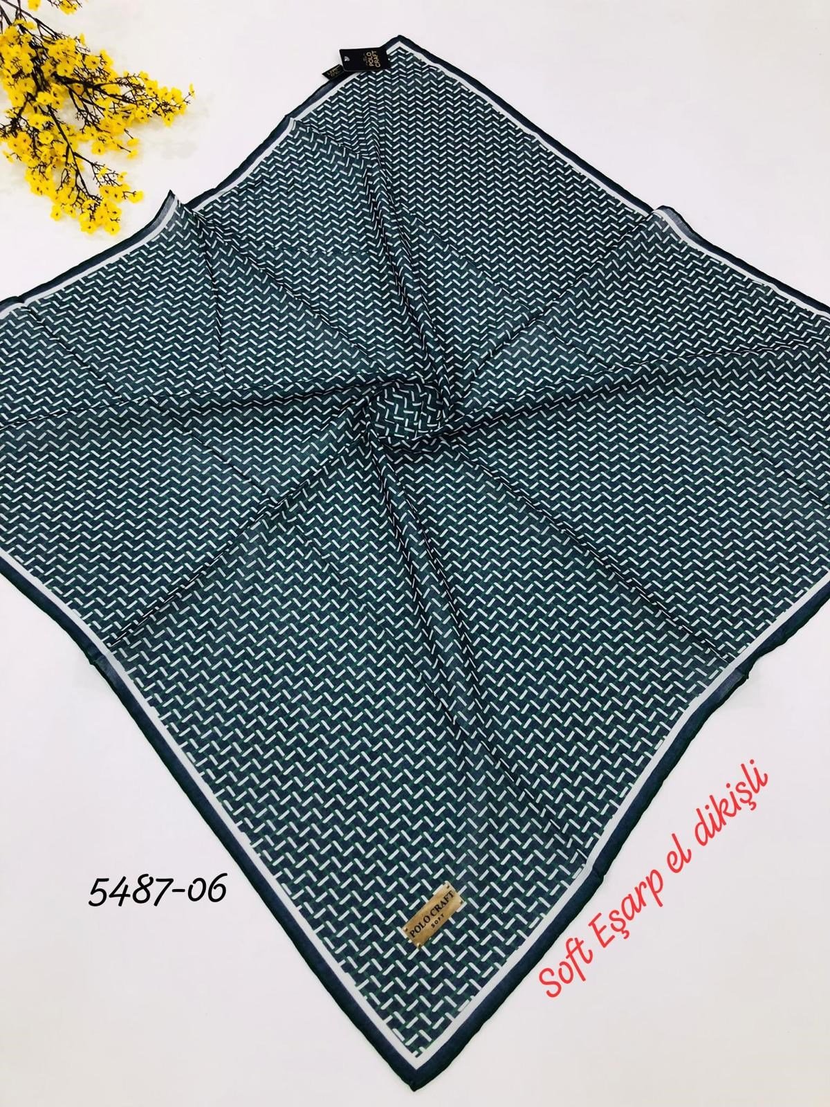 5487 Soft Eşarp El Dikiş