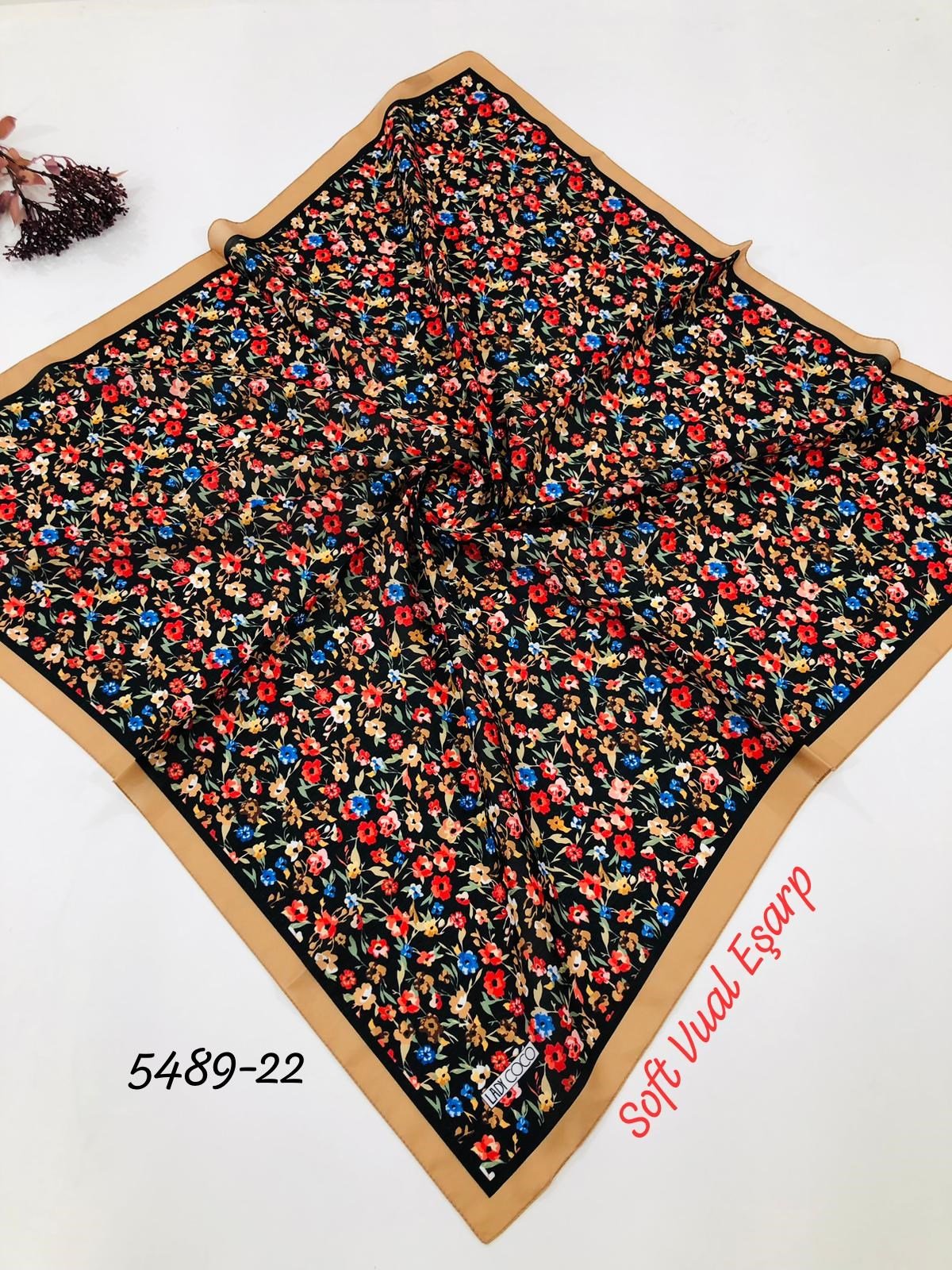 5489 Soft Vual Eşarp