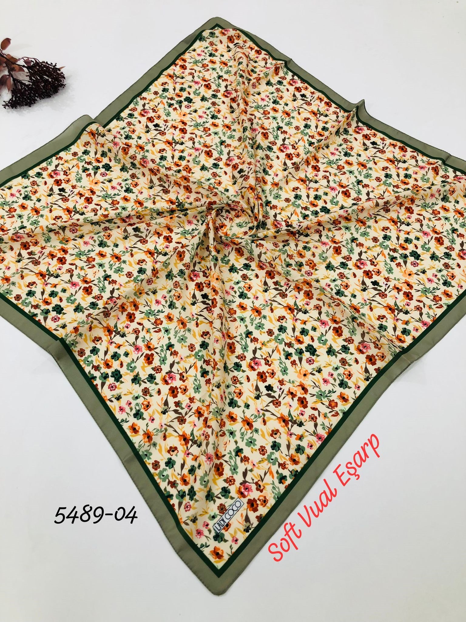 5489 Soft Vual Eşarp