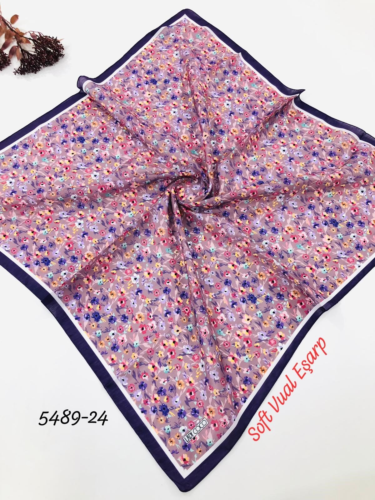 5489 Soft Vual Eşarp